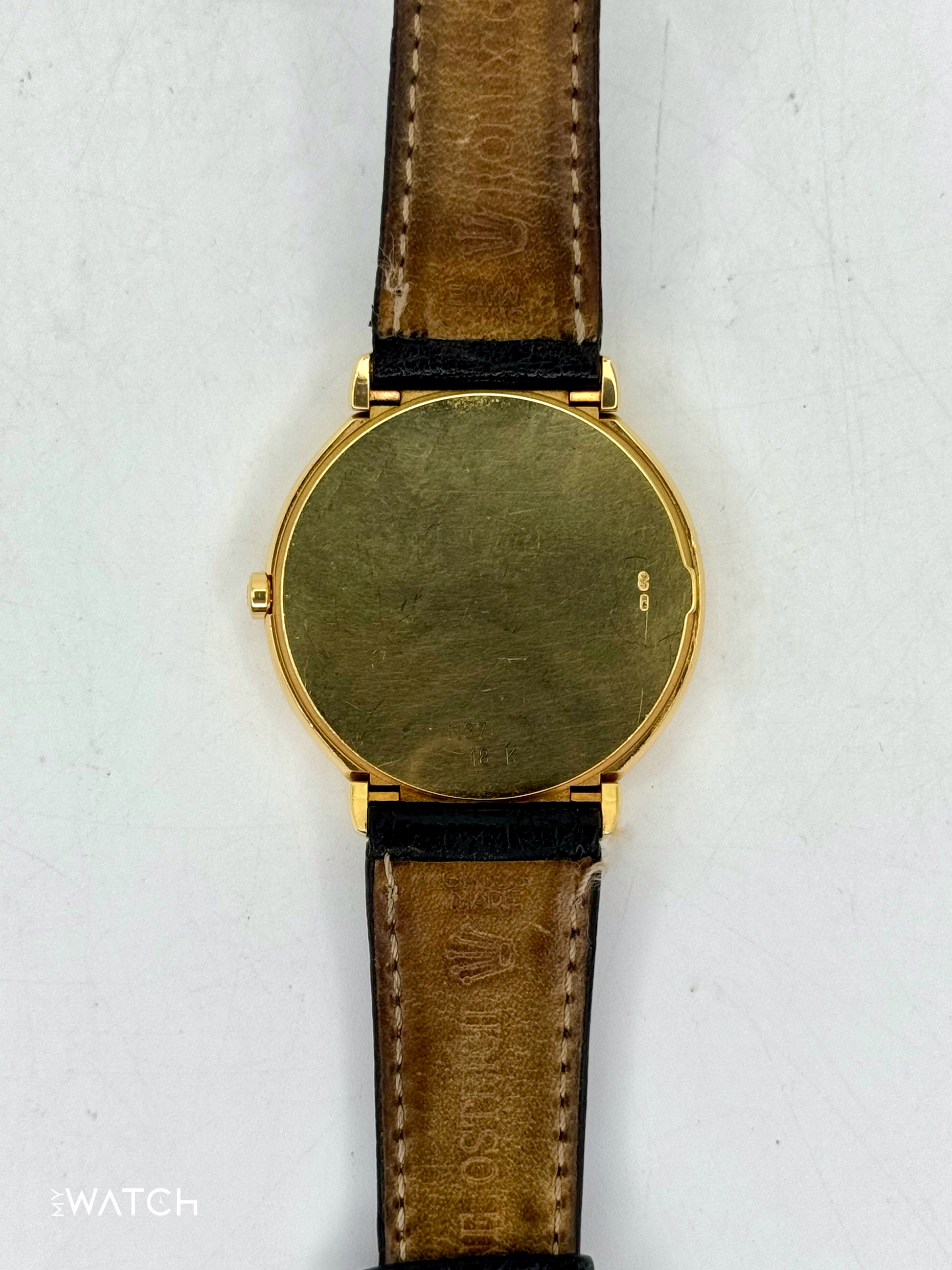 2006 Rolex Cellini 37mm 6623/8 18kt Yellow Gold Mother of Pearl Dial - MyWatchLLC