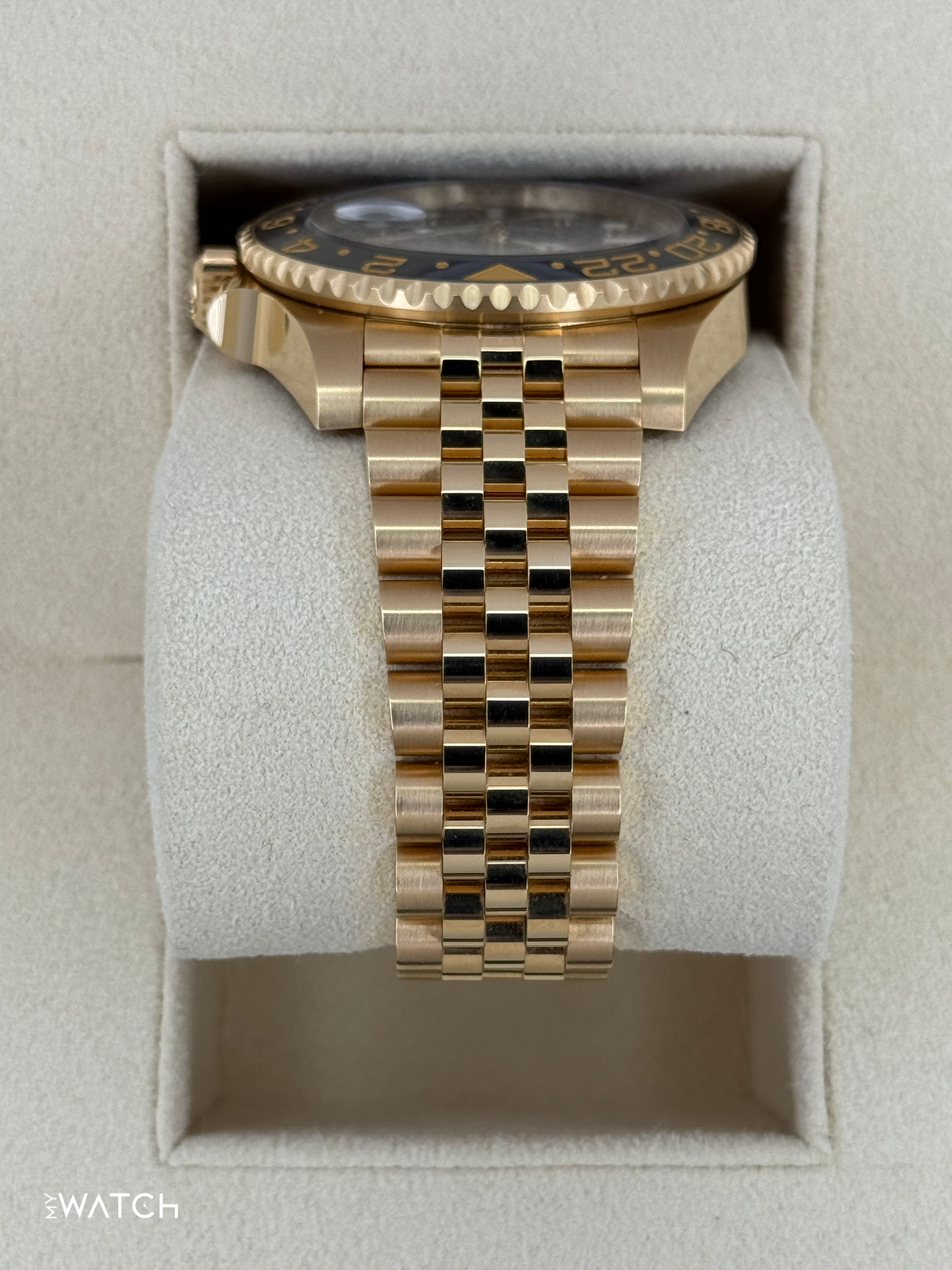 2024 Rolex GMT-Master II 40mm 126718GRNR Jubilee Black Dial - MyWatchLLC