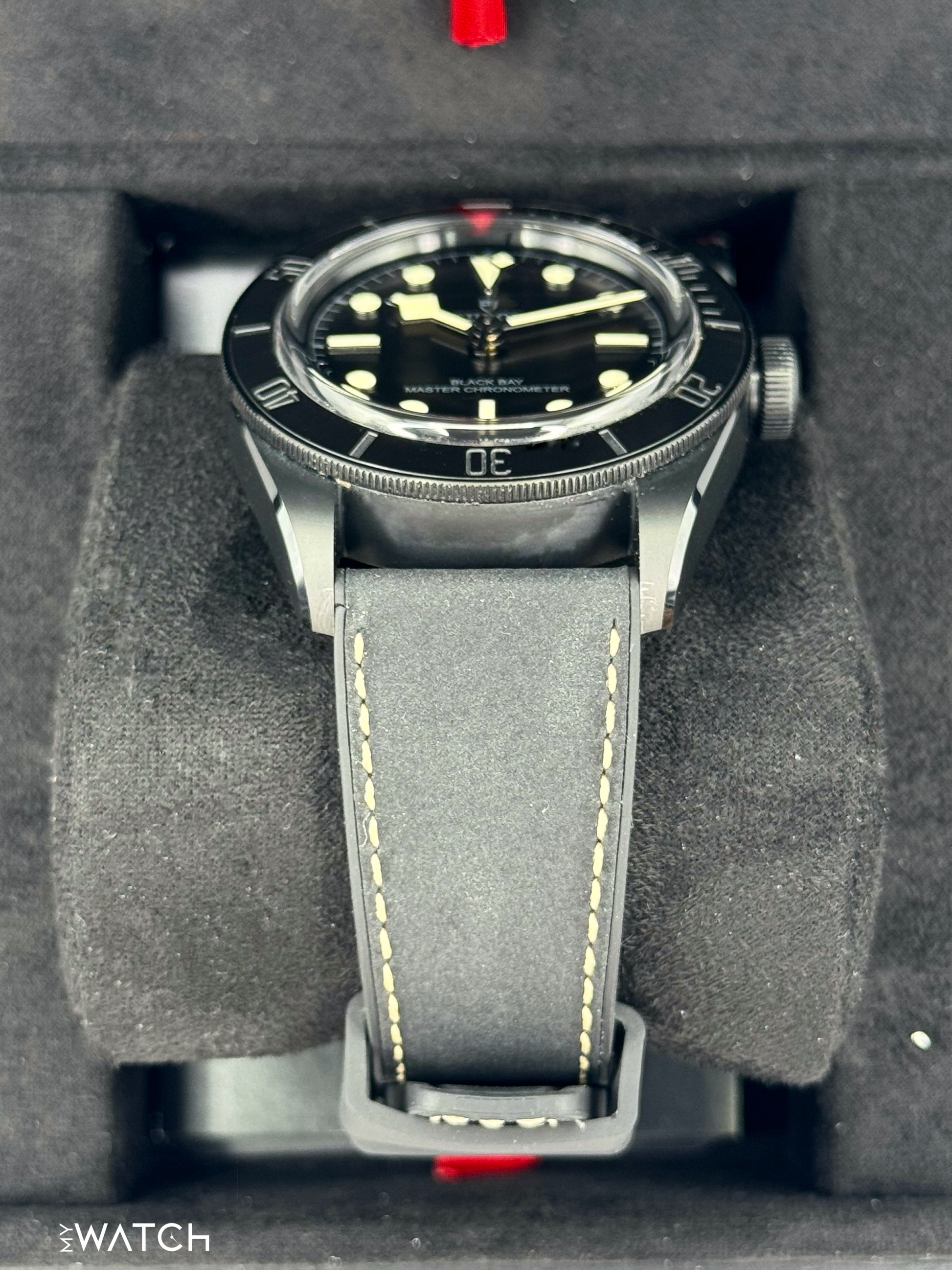 2023 Tudor Black Bay Ceramic 41mm 79210CNU  Black Domed Dial - MyWatchLLC