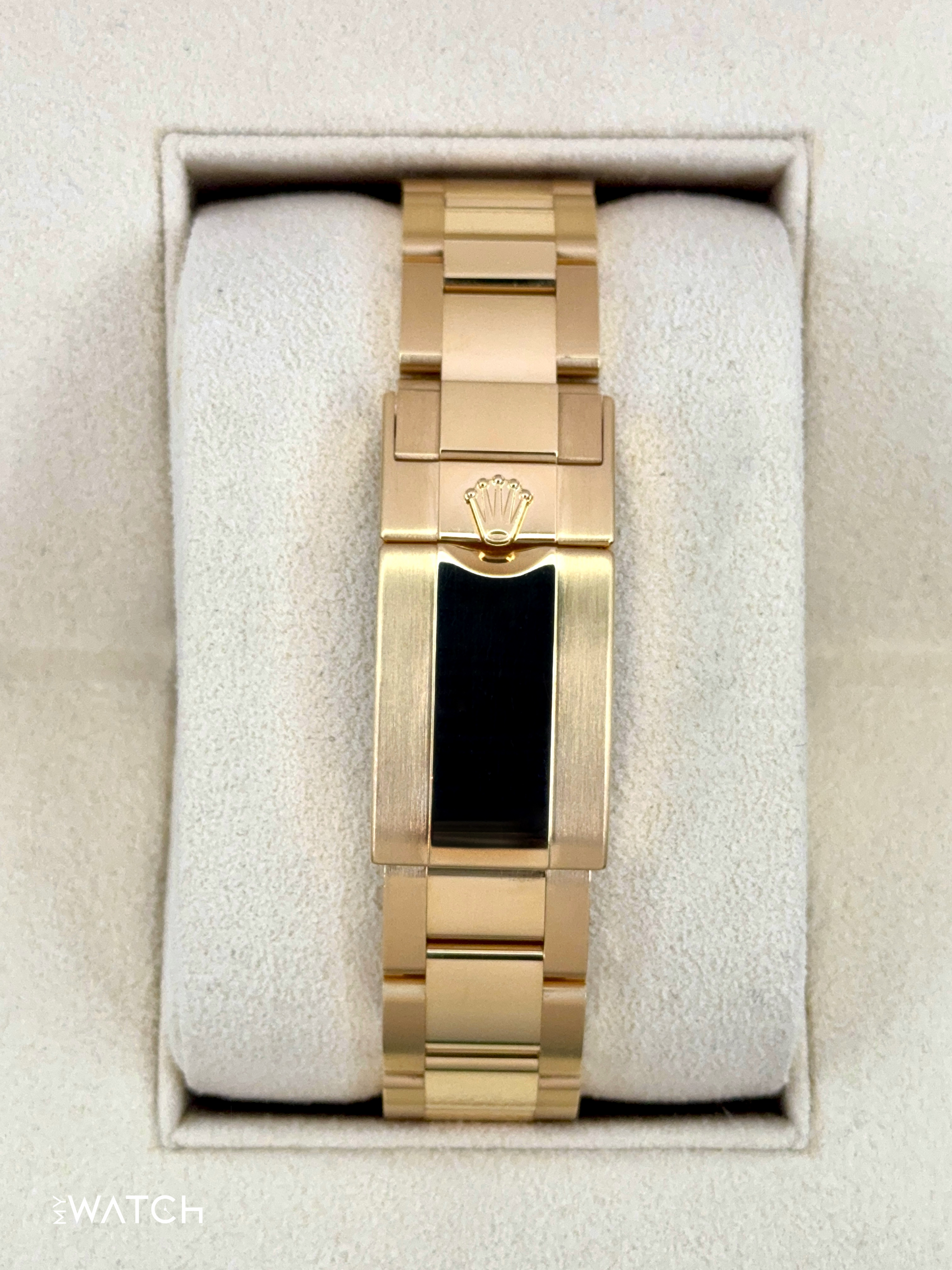 2023 Rolex Daytona "Paul Newman" 40mm 116508 Yellow Gold Black Dial - MyWatchLLC