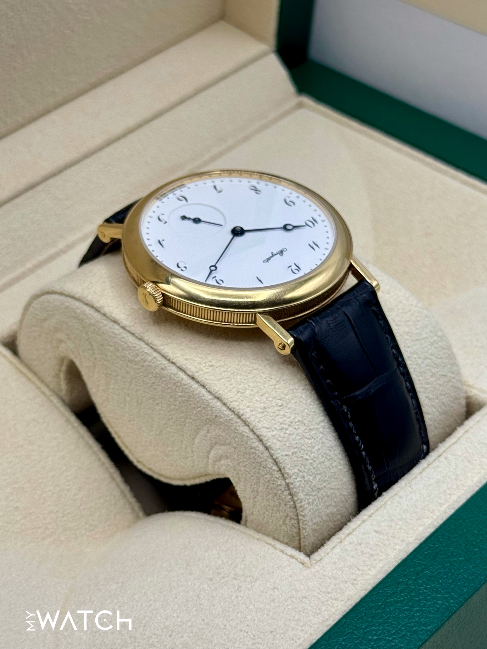 2014 Breguet Classique 40mm 5140BA/29/9W6 Yellow Gold White Dial - MyWatchLLC