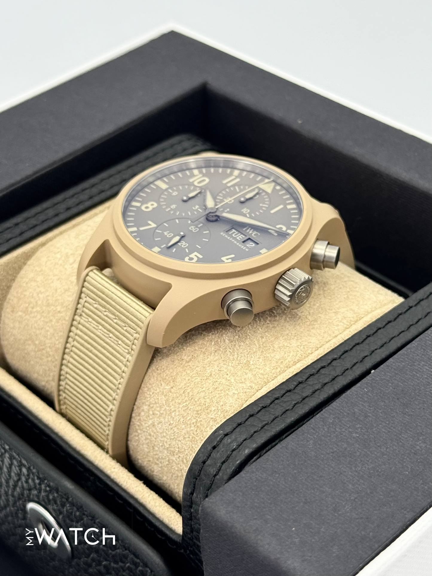NEW 2025 IWC Top Gun Mojave Desert 41mm IW389402 Chronograph - MyWatchLLC