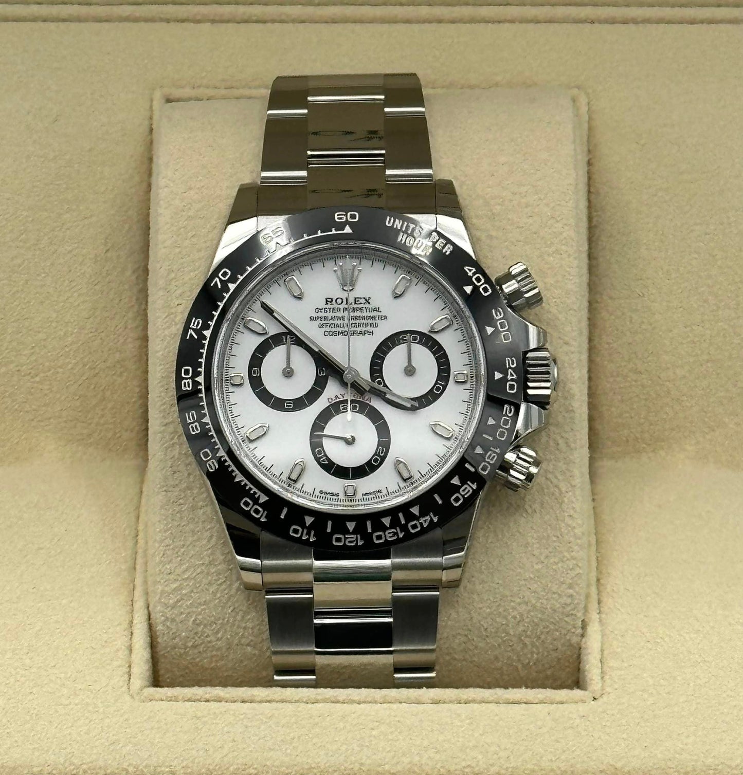 NEW 2023 Rolex Daytona 116500LN Stainless Steel White Panda Dial - MyWatchLLC