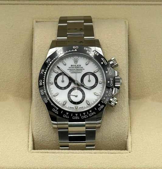 NEW 2023 Rolex Daytona 116500LN Stainless Steel White Panda Dial - MyWatchLLC