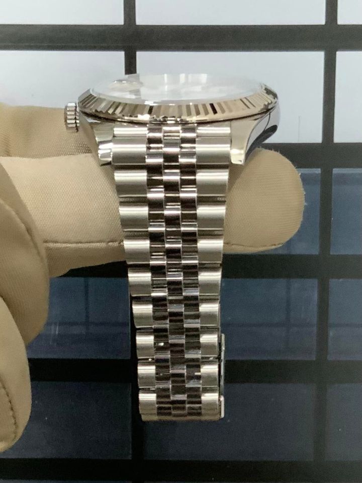 2020 Rolex Datejust 41mm 126334 Stainless Steel White Dial on Jubilee Bracelet with Box & Papers - MyWatchLLC