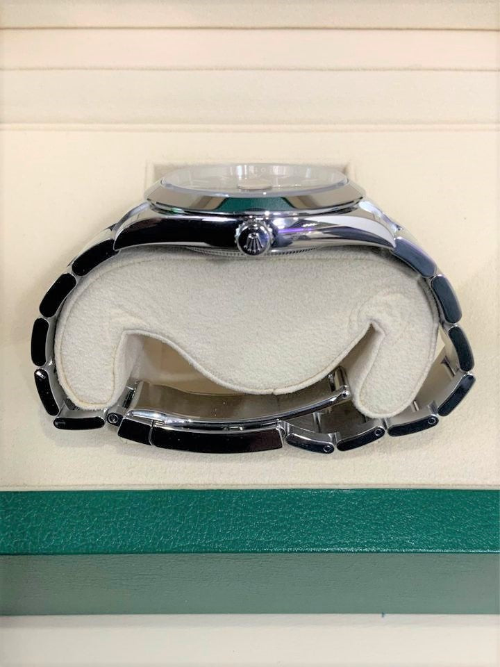 2021 Rolex Datejust 41mm 126300 Stainless Steel Black Dial Oyster Bracelet with Box & papers - MyWatchLLC