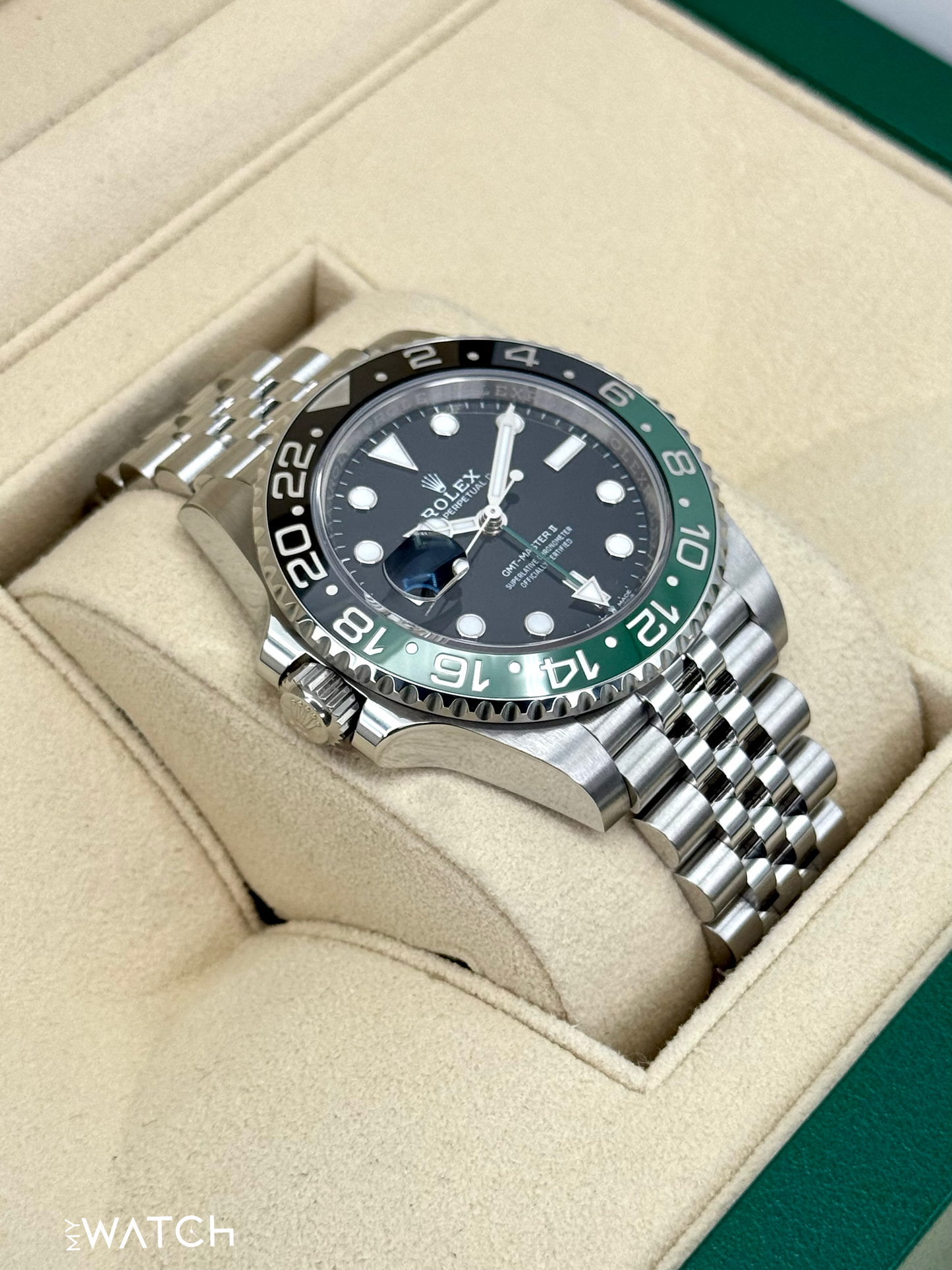 2024 Rolex GMT-Master II "Sprite" 40mm 126720VTNR Jubilee - MyWatchLLC