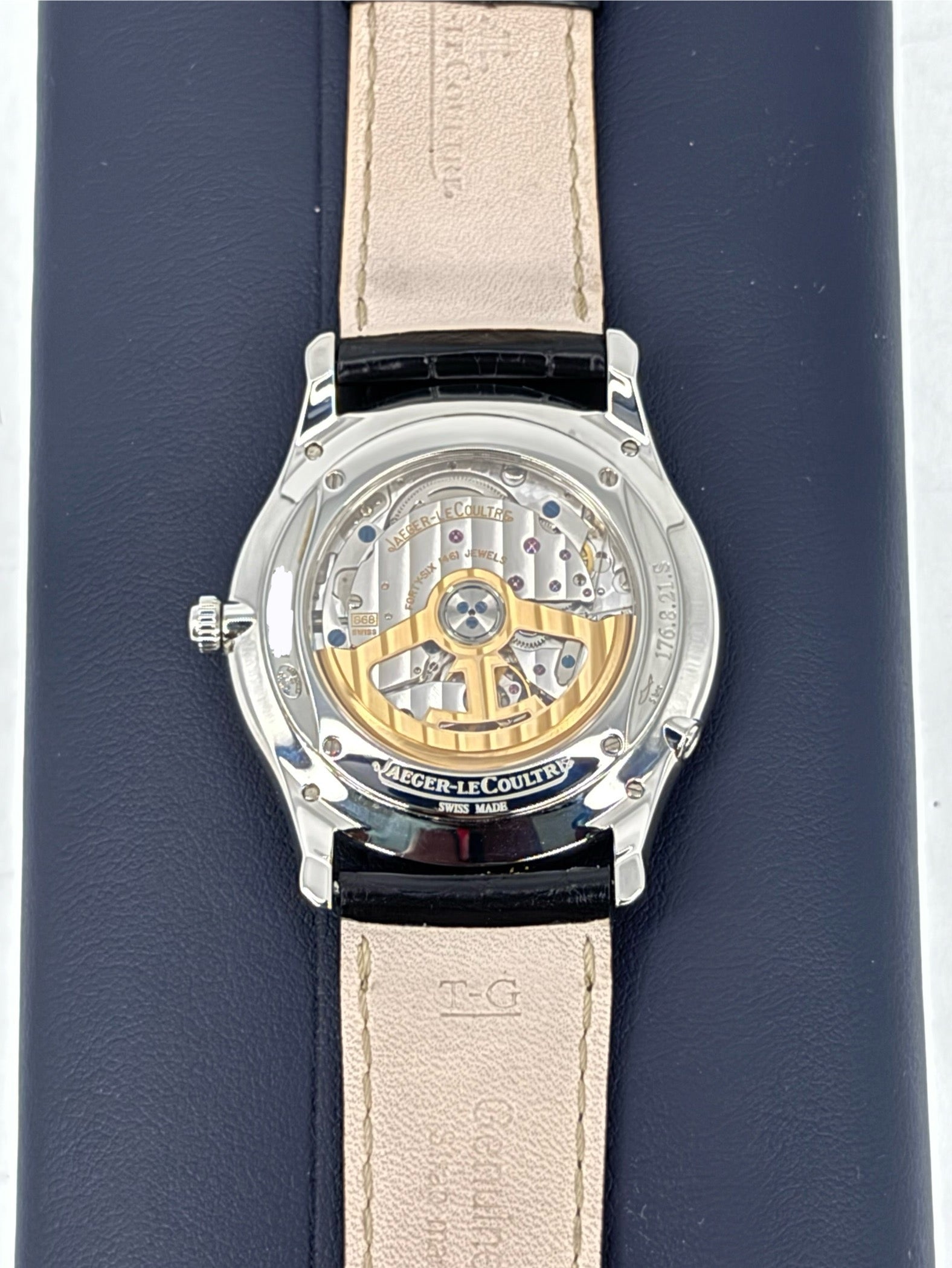 2019 Jaeger-LeCoultre Master Ultra Thin 39mm Q1308470 Black Dial - MyWatchLLC