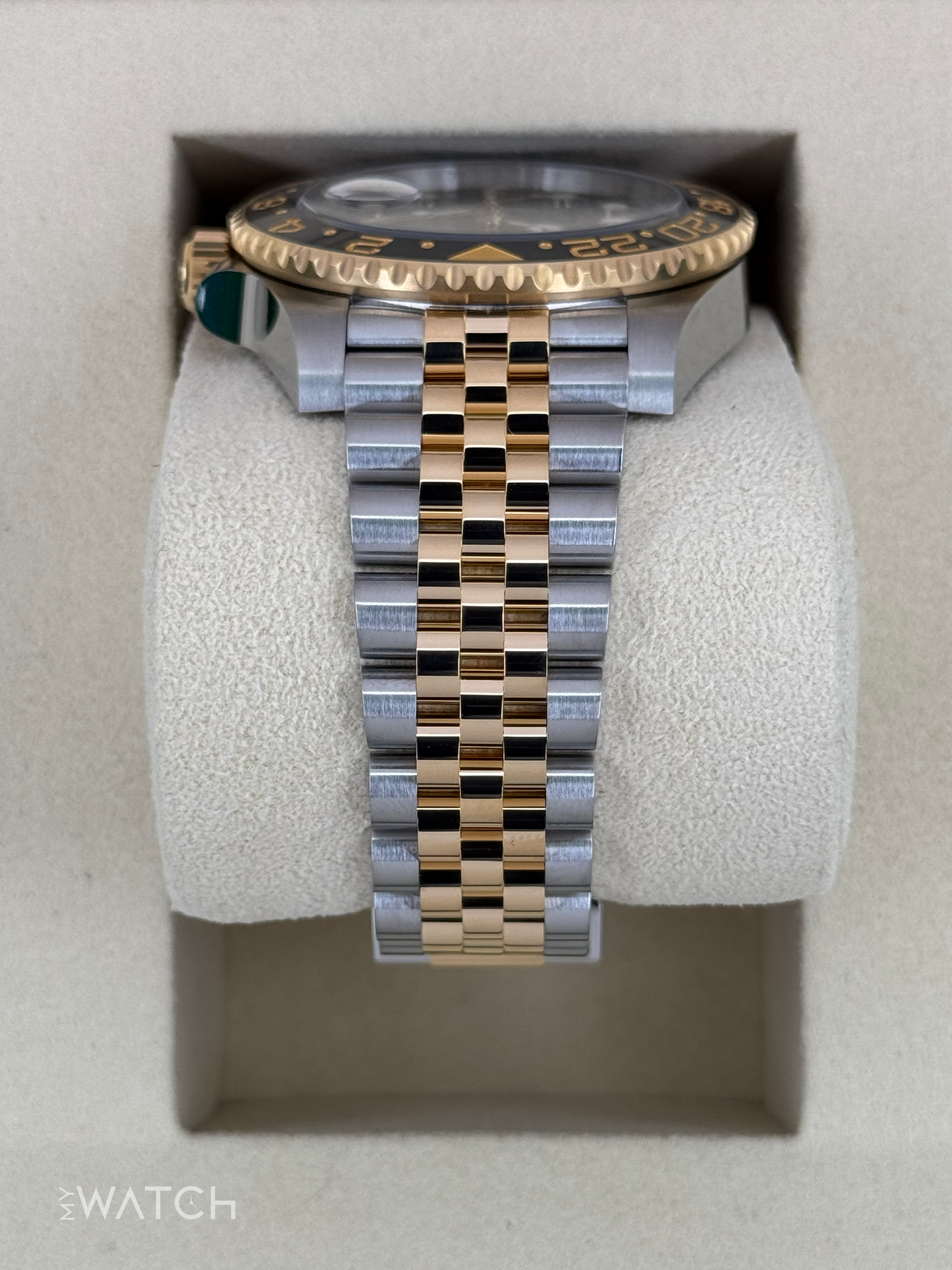 2025 Rolex GMT-Master II 40mm 126713GRNR Two-Tone Jubilee - MyWatchLLC