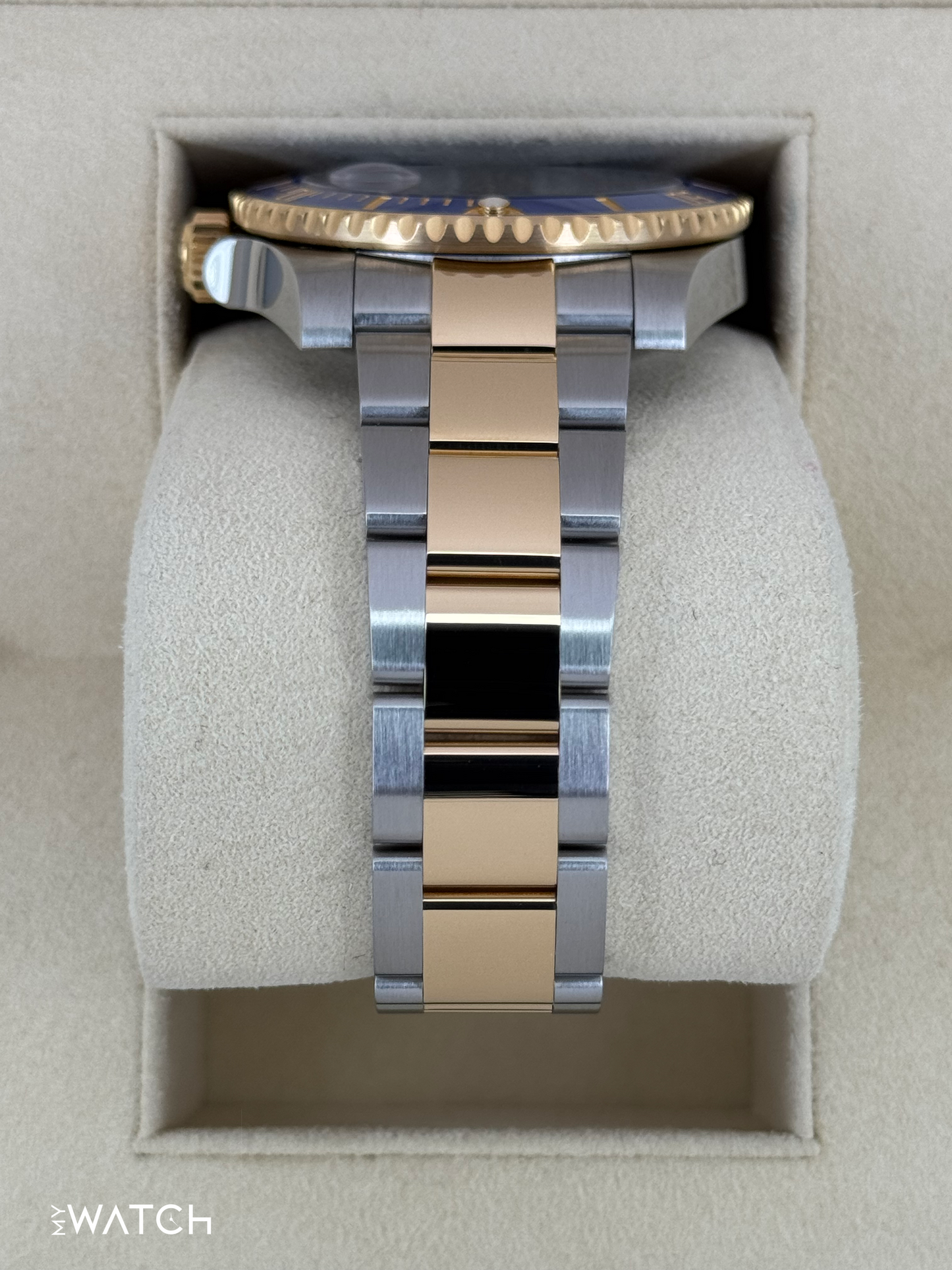 2017 Rolex Submariner "Bluesy" 40mm 116613LB Two-Tone Blue Dial - MyWatchLLC