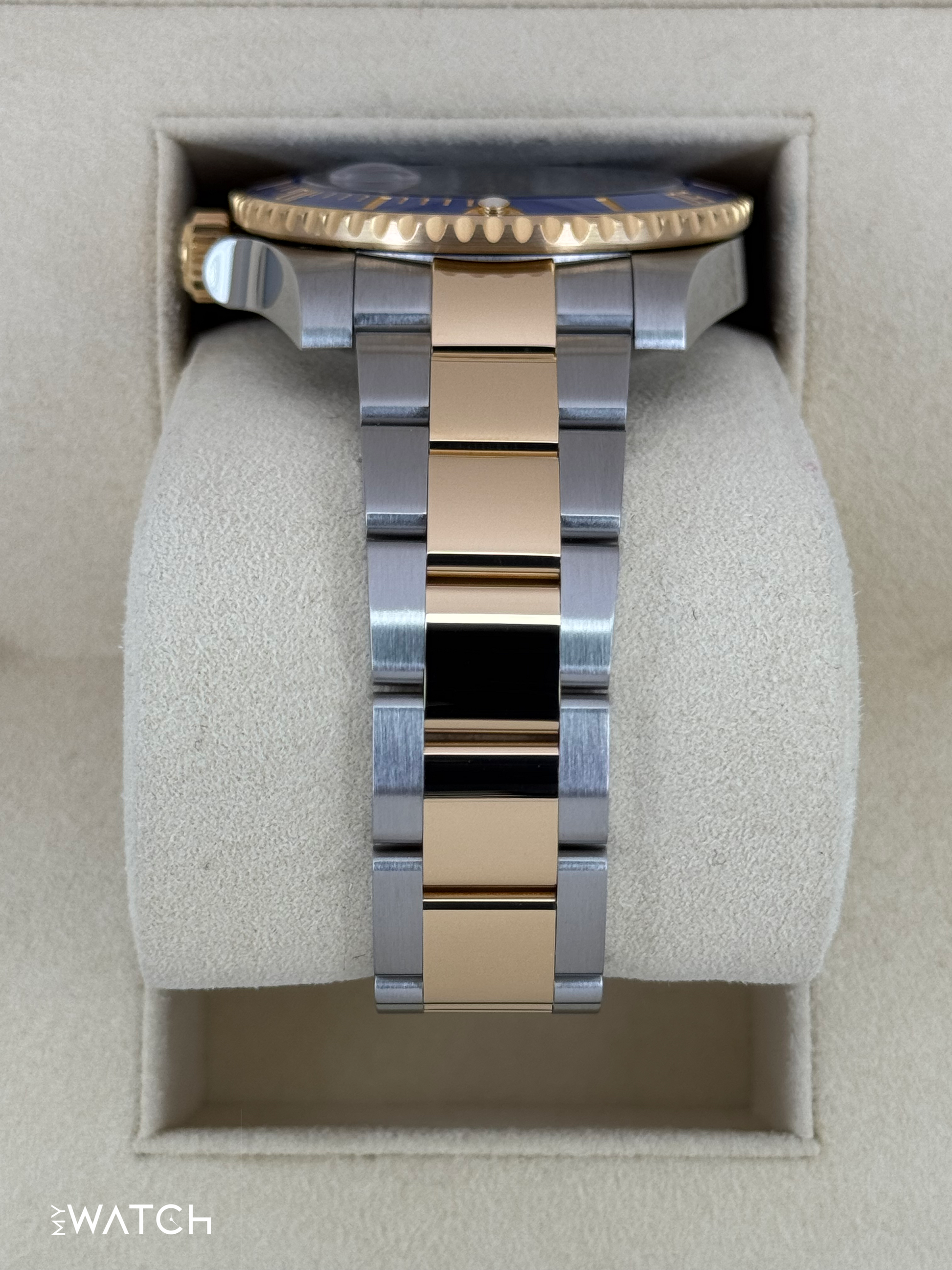 2017 Rolex Submariner "Bluesy" 40mm 116613LB Two-Tone Blue Dial - MyWatchLLC