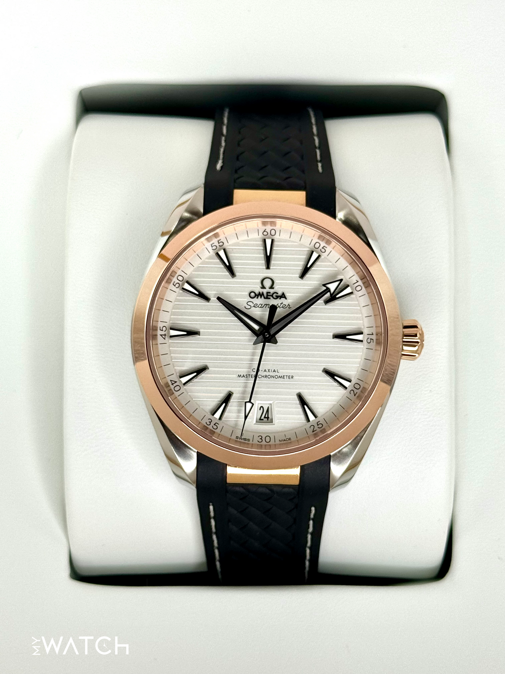 2020 Omega Seamaster Aqua Terra 41mm 220.22.41.21.02.001 Silver Dial - MyWatchLLC