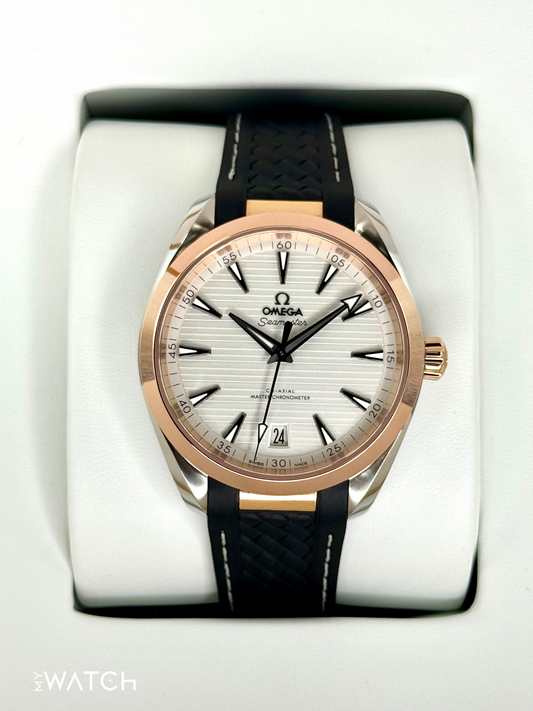 2020 Omega Seamaster Aqua Terra 41mm 220.22.41.21.02.001 Silver Dial - MyWatchLLC