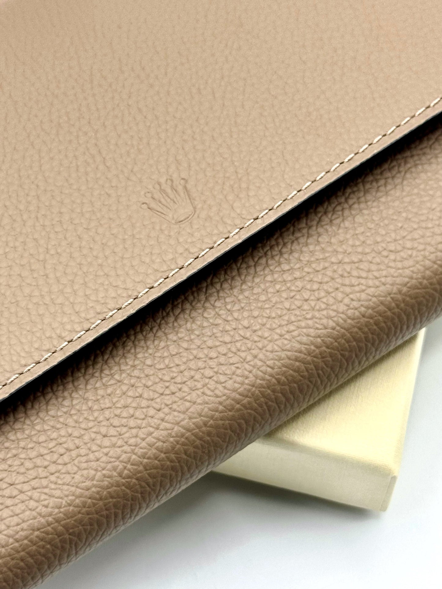 Rolex Leather Three Watch Travel Pouch - MyWatchLLC