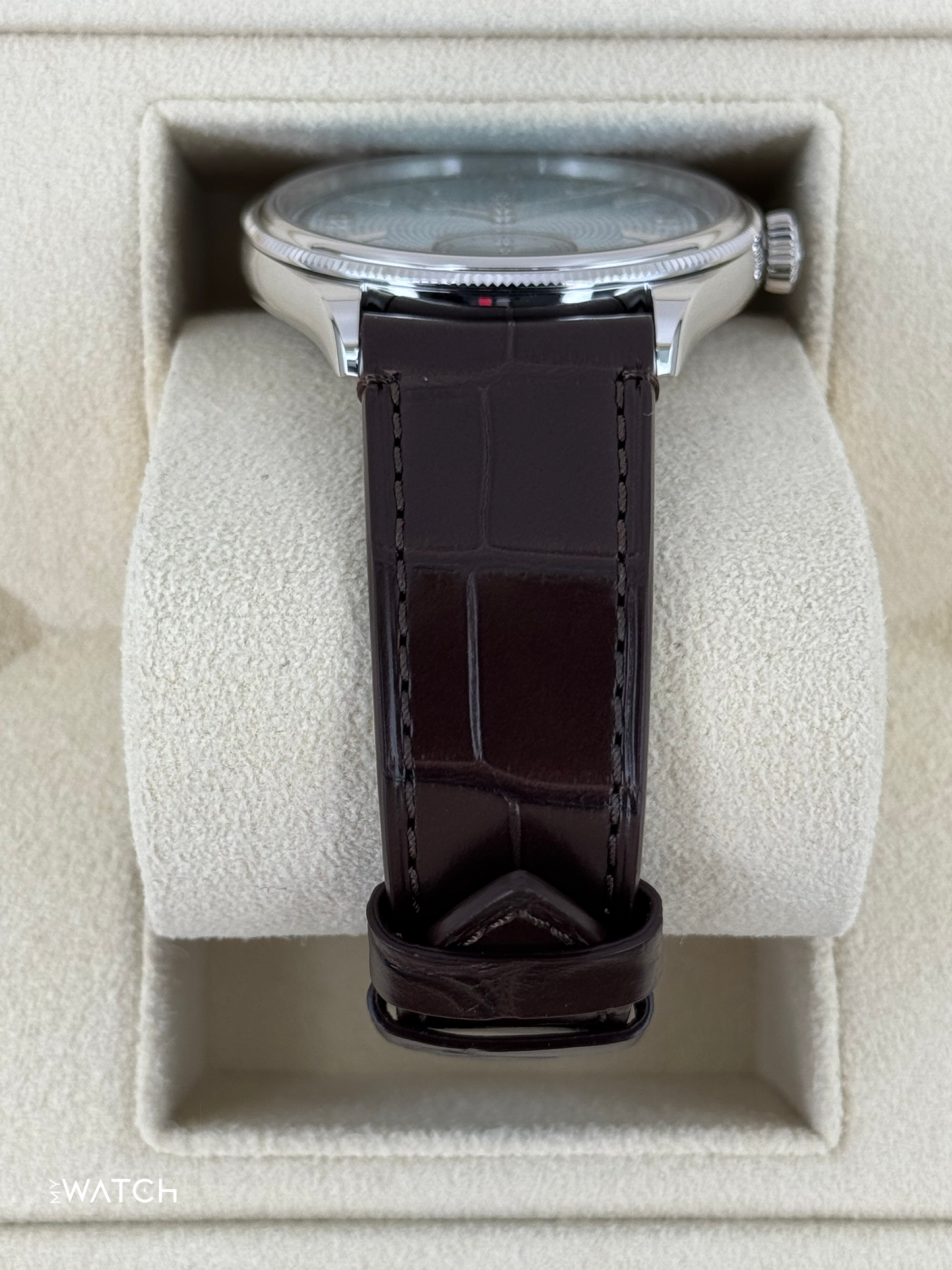 NEW 2025 Rolex 1908 39mm 52506 Platinum Ice Blue Dial - MyWatchLLC