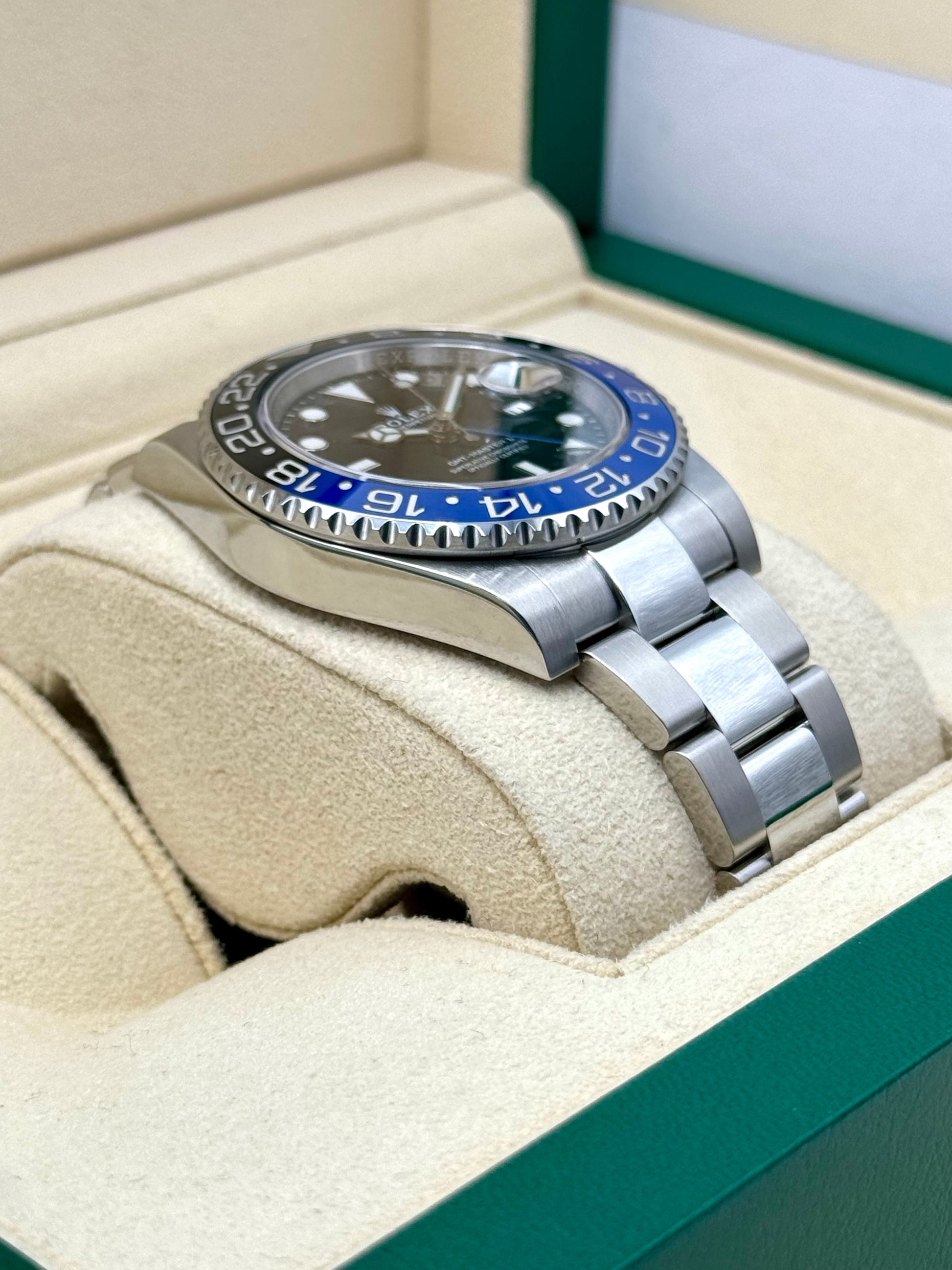 2017 Rolex GMT-Master II "Batman" 40mm 116710BLNR Oyster Black Dial - MyWatchLLC