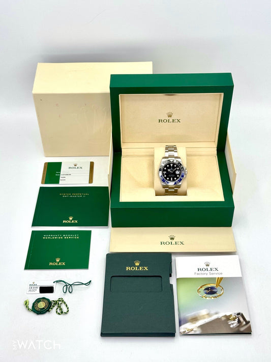 2016 Rolex GMT-Master II "Batman" 40mm 116710BLNR Oyster - MyWatchLLC
