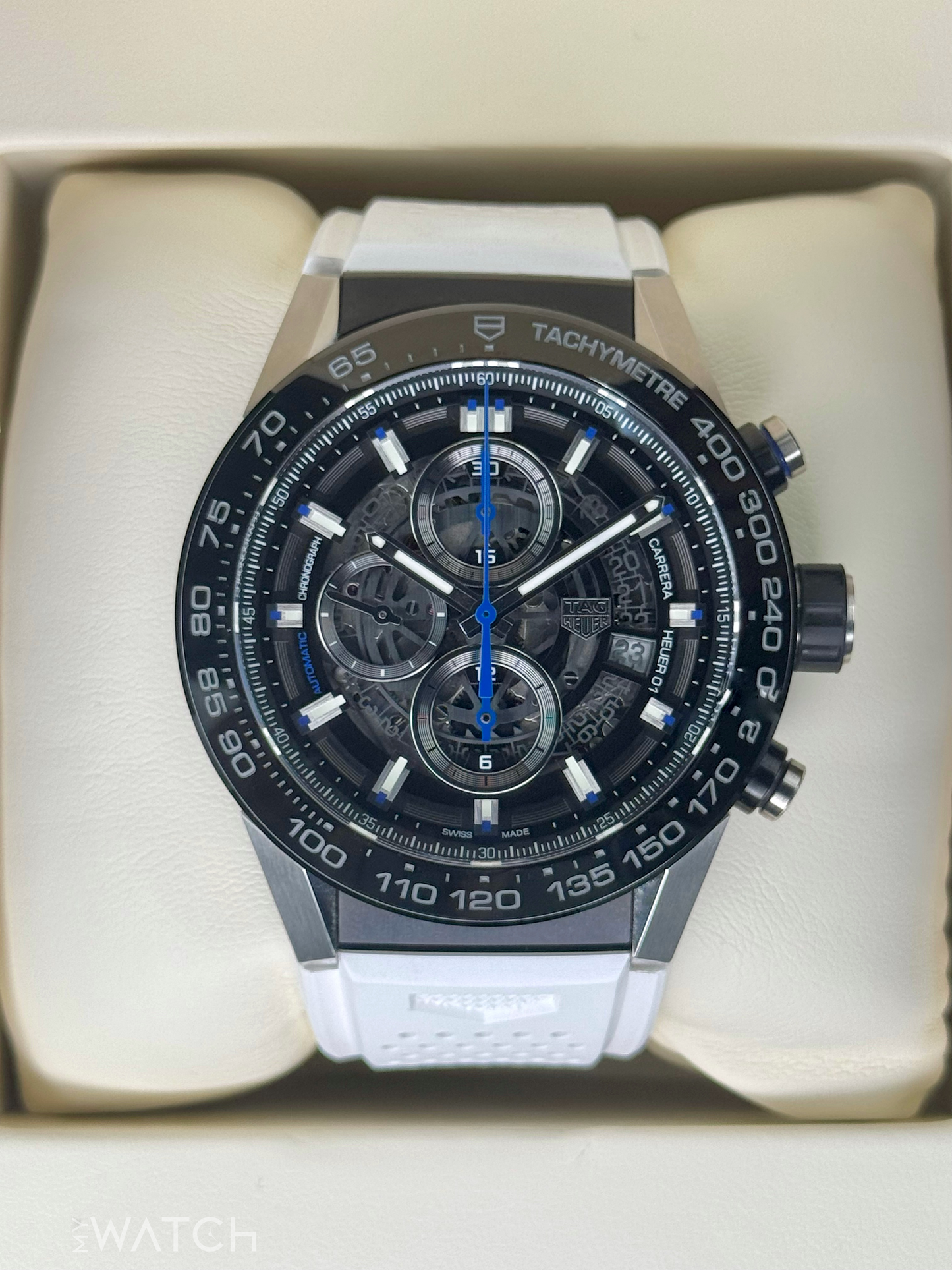 2017 Tag Heuer Carrera Calibre Heuer 01 45mm CAR2A1T.FT6052 Skeletonized - MyWatchLLC