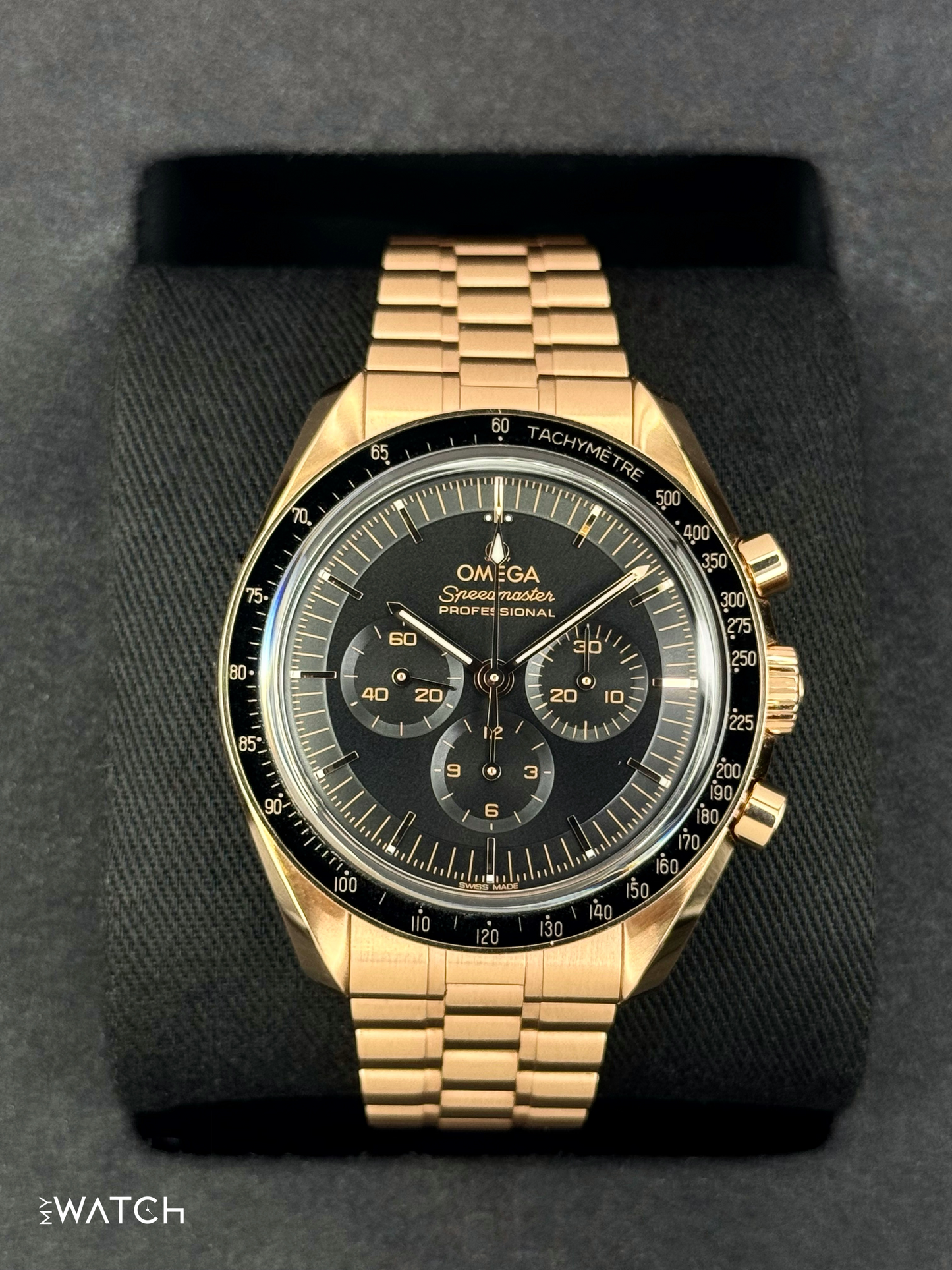 2021 Omega Speedmaster 42mm 310.60.42.50.01.001 Moonwatch Black Dial - MyWatchLLC