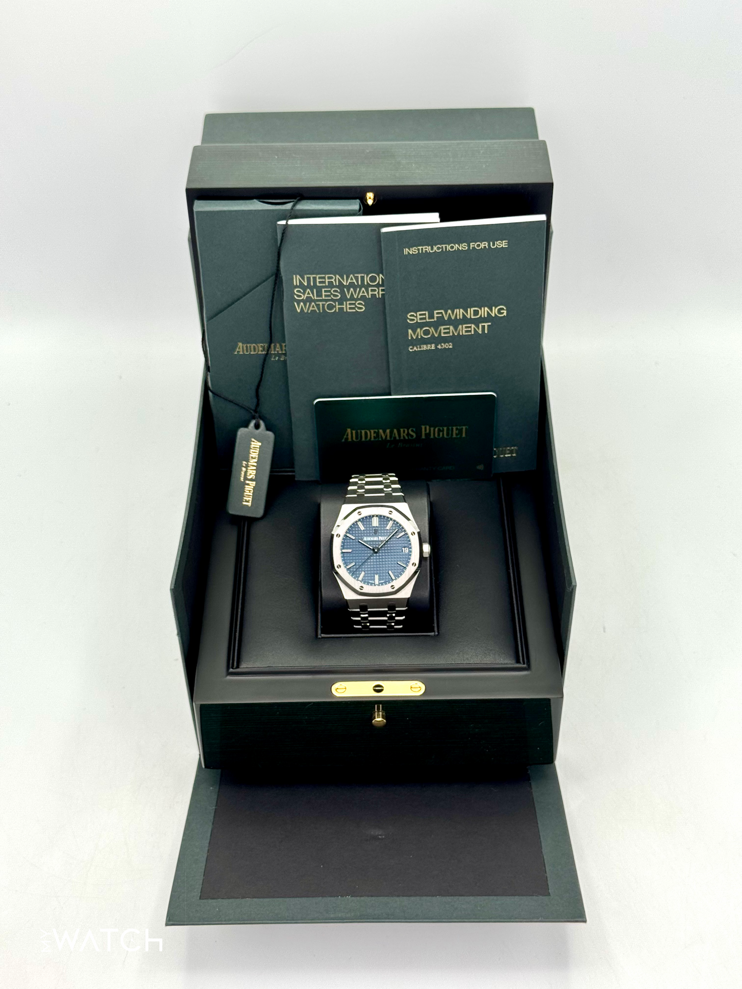 2019 Audemars Piguet Royal Oak 41mm 15500ST Blue Dial - MyWatchLLC