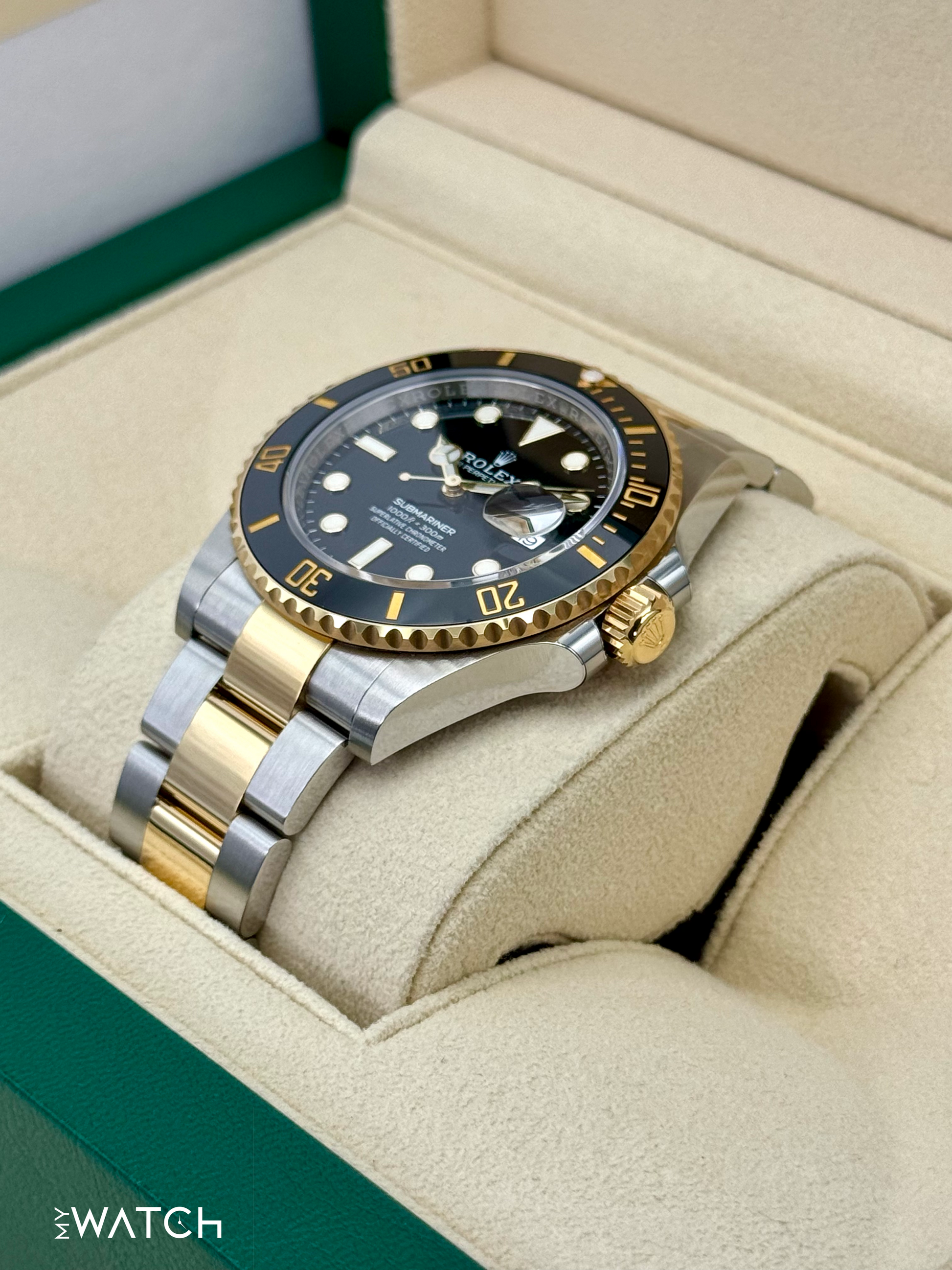 2023 Rolex Submariner 41mm 126613LN Two-Tone Black Dial - MyWatchLLC