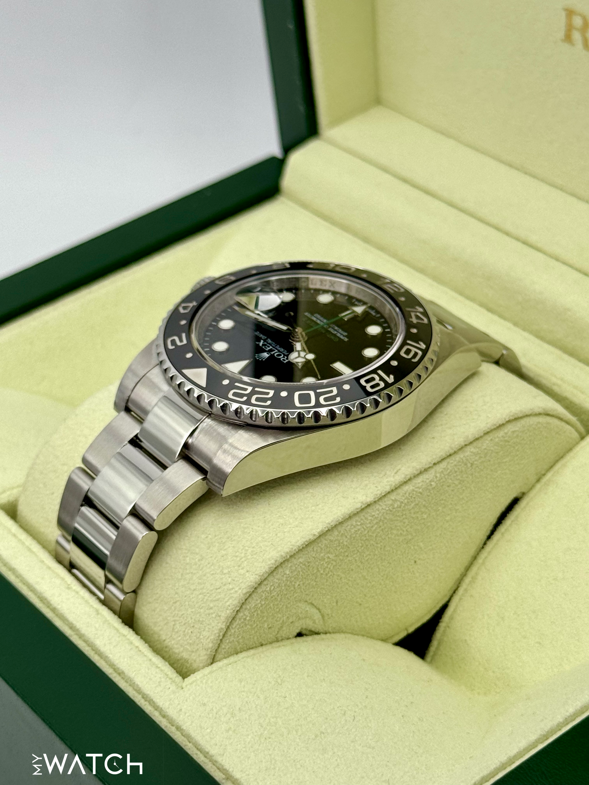 2013 Rolex GMT-Master II 40mm 116710LN Stainless Steel Black Dial - MyWatchLLC