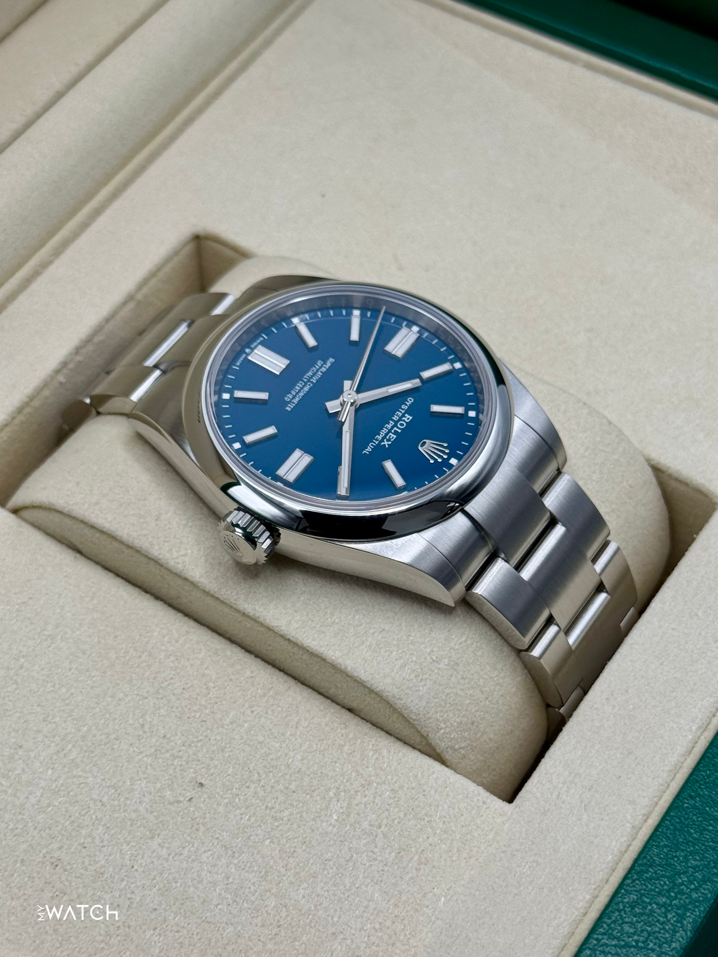 NEW 2025 Rolex Oyster Perpetual 41mm 134300 Med Blue Dial