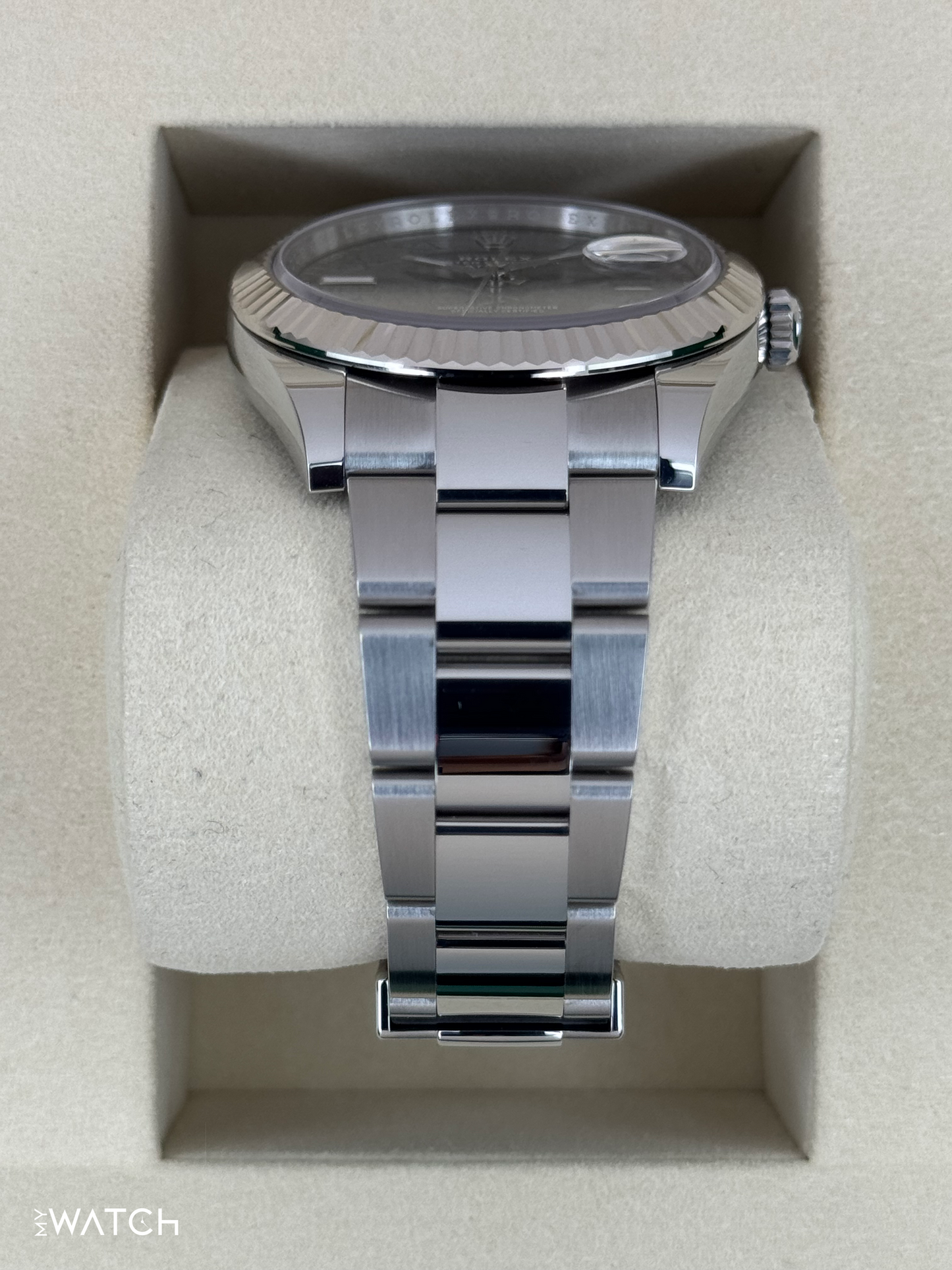 NEW 2025 Rolex Datejust 41mm 126334 Oyster Wimbledon Dial - MyWatchLLC