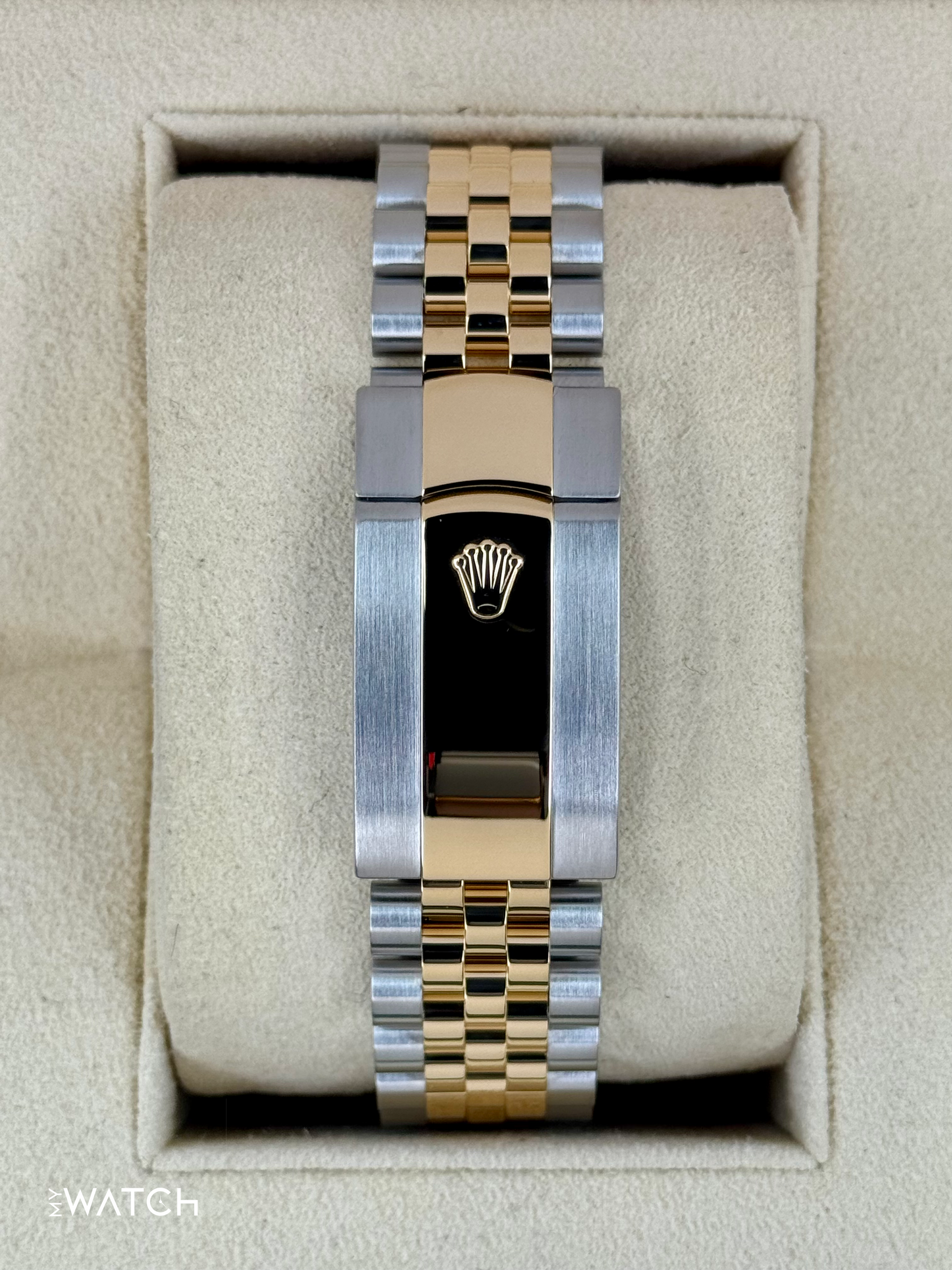 2022 Rolex Sky-Dweller 42mm 326933 Two-Tone Jubilee Black Dial - MyWatchLLC