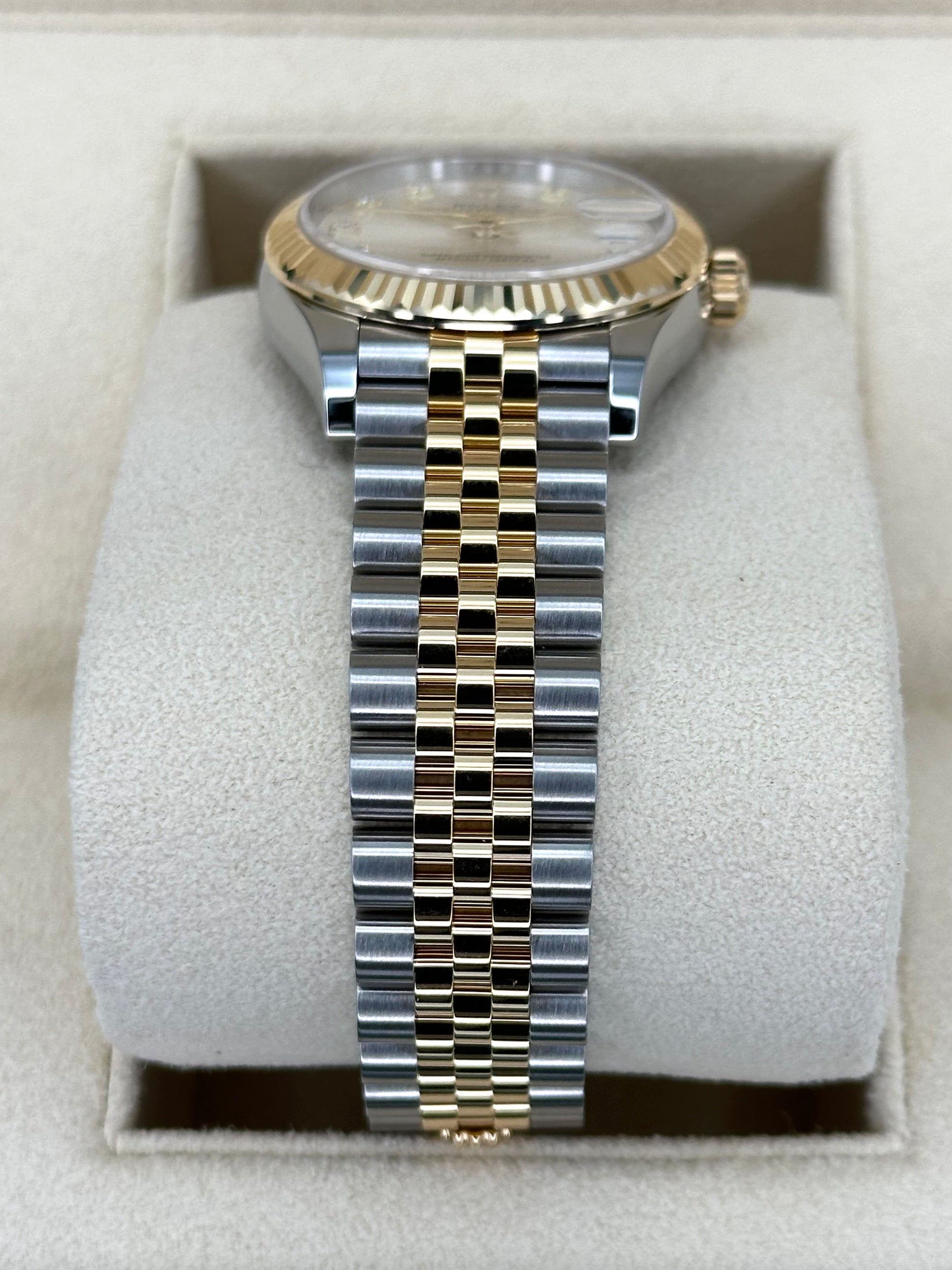 NEW 2024 Rolex Lady Datejust 31mm 278273 Two-Tone Silver Diamond Dial - MyWatchLLC