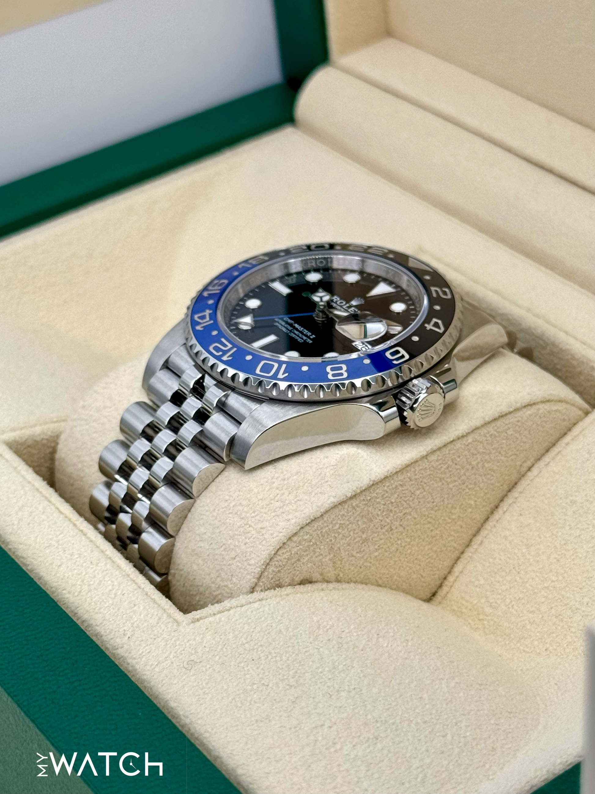 2023 Rolex GMT-Master II "Batgirl" 40mm 126710BLNR Jubilee - MyWatchLLC