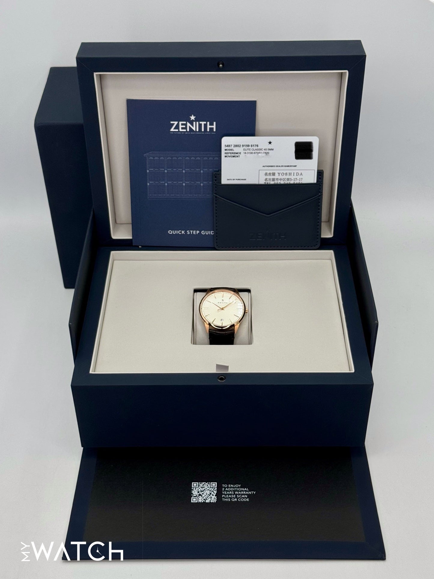 2024 Zenith Elite Classic 40.5mm 18.3100.670/01.C920 Rose Gold - MyWatchLLC