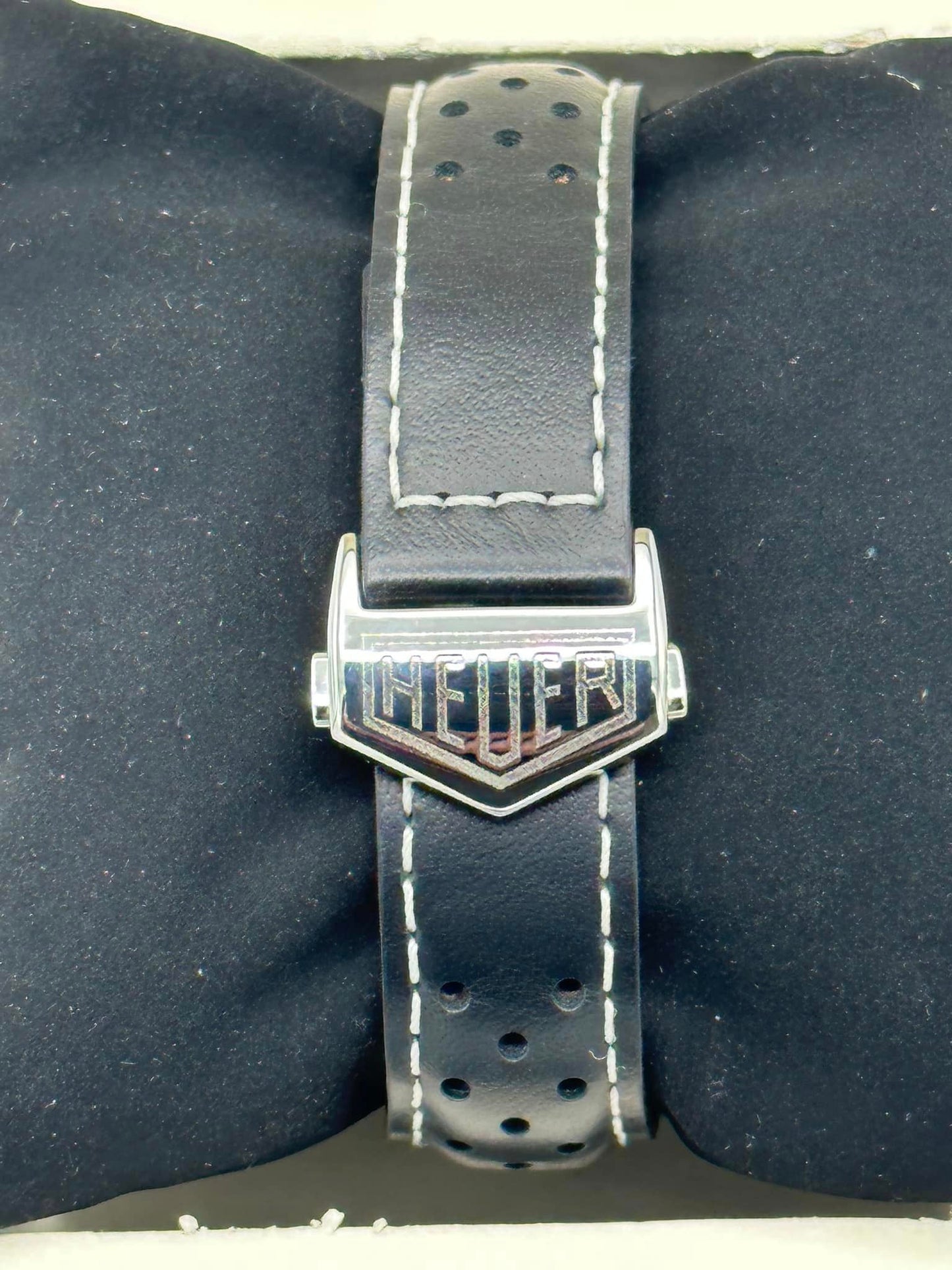 Tag Heuer Monza CR2110 Re-Edition Chronograph Black Dial - MyWatchLLC