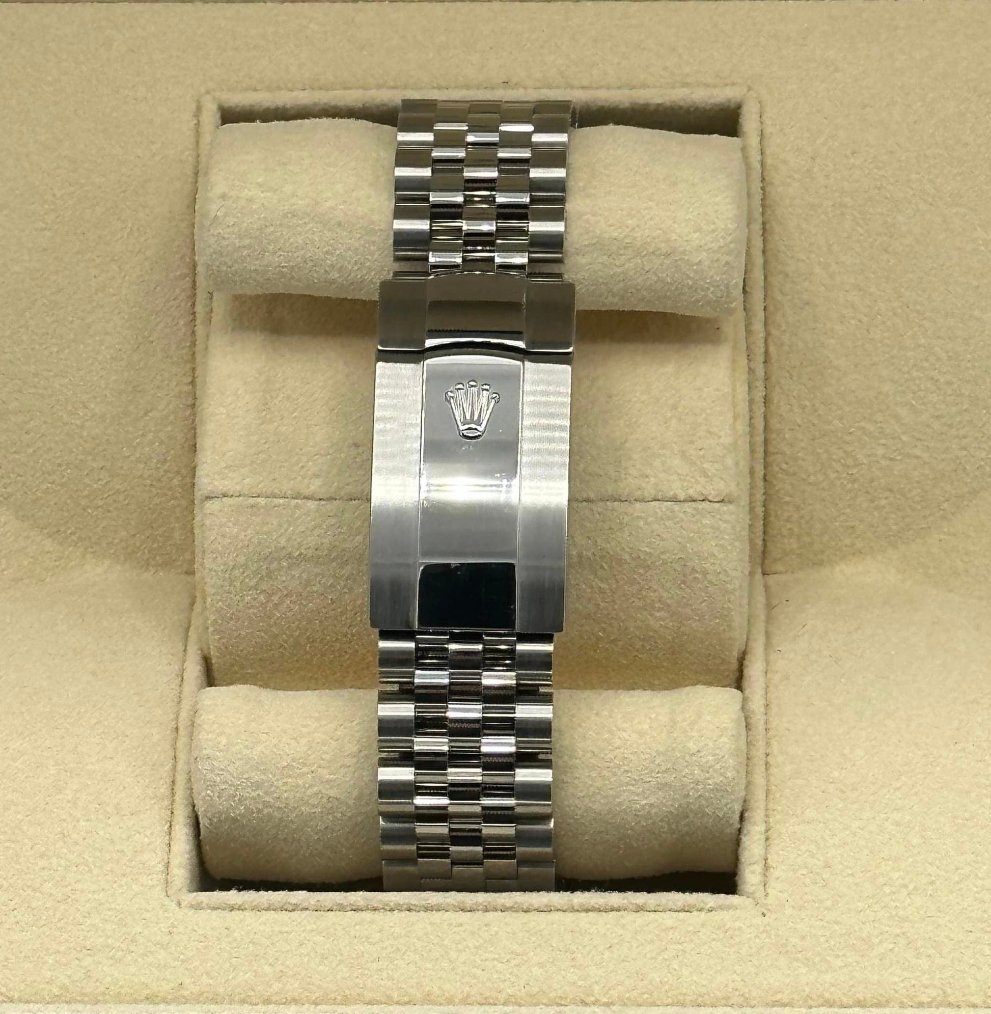 2018 Rolex Datejust 41mm Stainless Steel White MOP Diamond Dial - MyWatchLLC