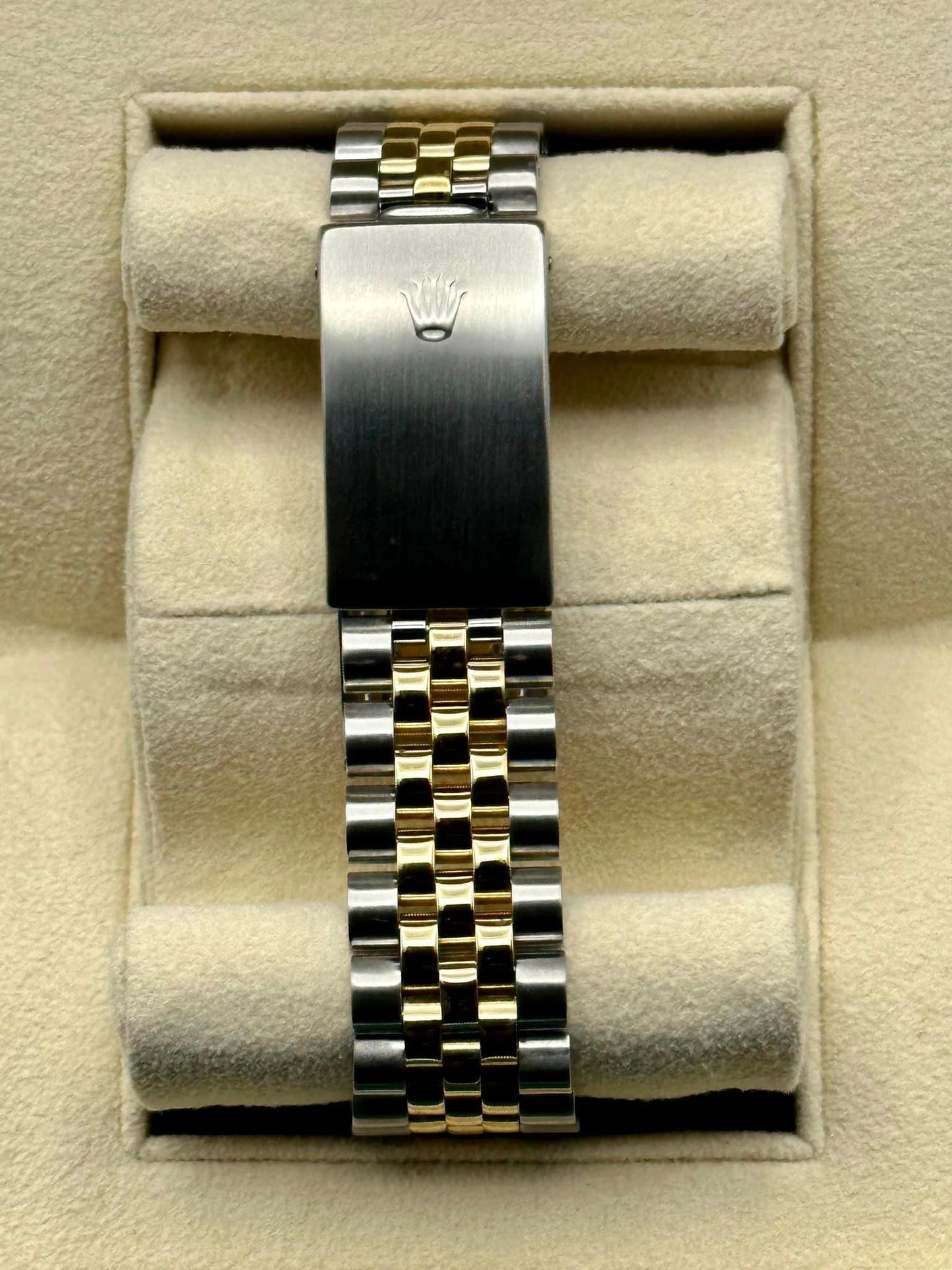 Rolex Datejust 36mm 16233 Two-Tone Champagne Diamond Dial Jubilee - MyWatchLLC