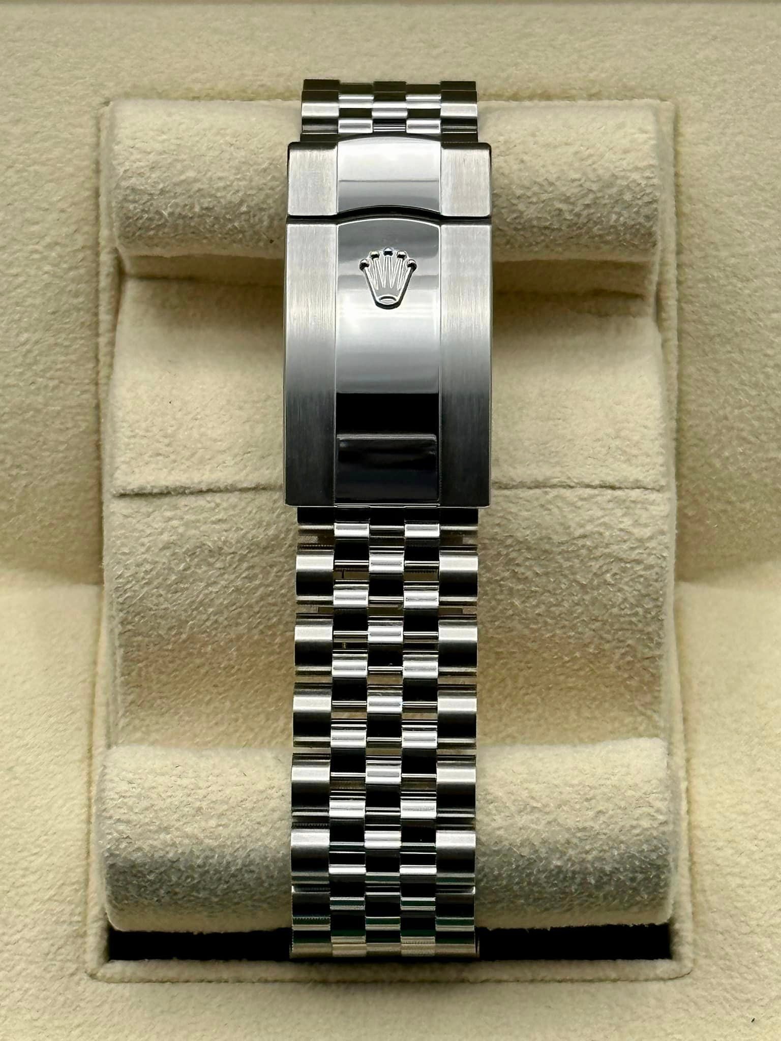 New Rolex 2023 Datejust 36mm Stainless Steel Mint Green Jubilee - MyWatchLLC