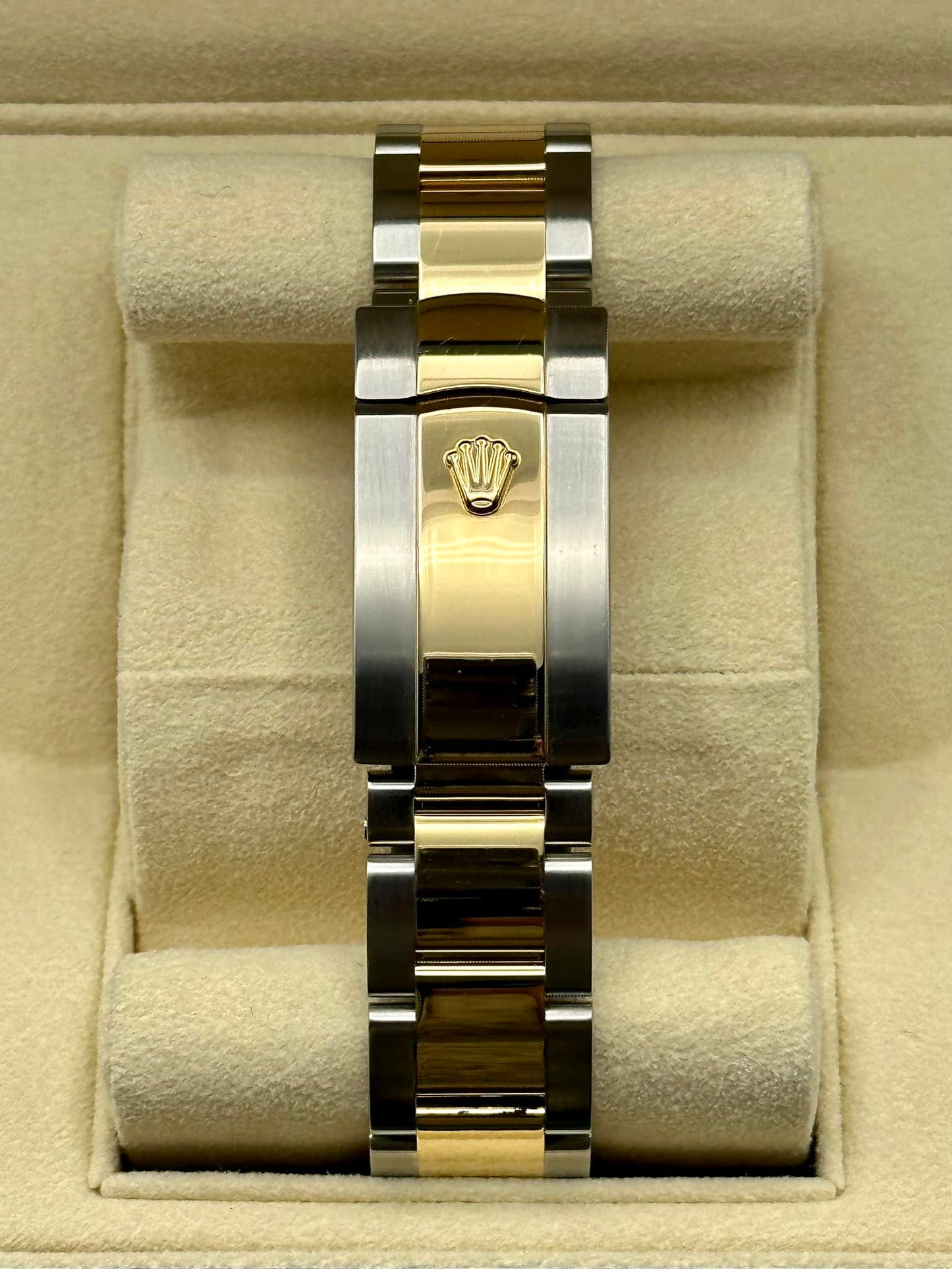 2016 Rolex Datejust 41mm 116333 Two-Tone Gold/SS Wimbledon Dial Oyster - MyWatchLLC