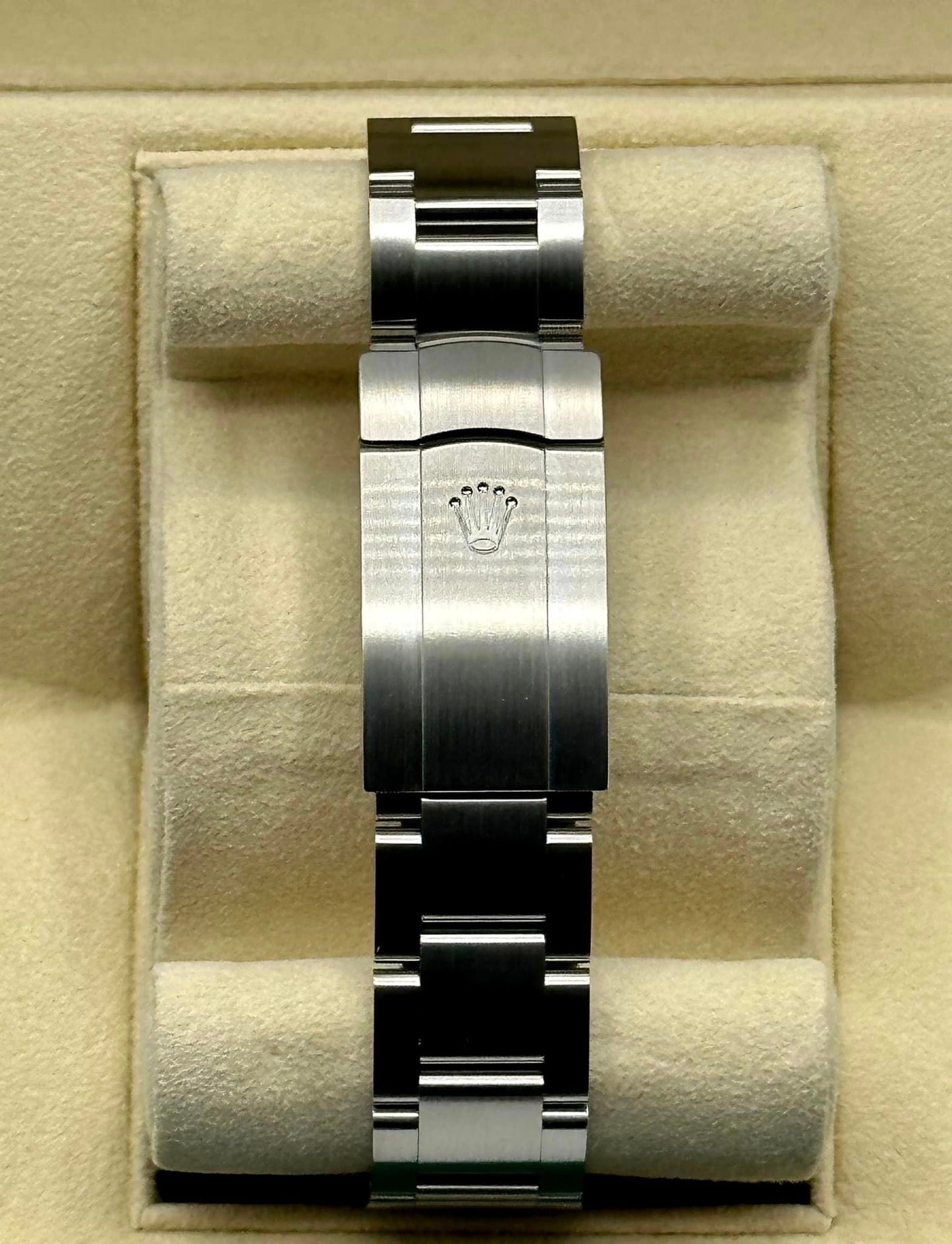 2017 Oyster Perpetual 39mm 114300 Stainless Steel Grey Stick Dial - MyWatchLLC