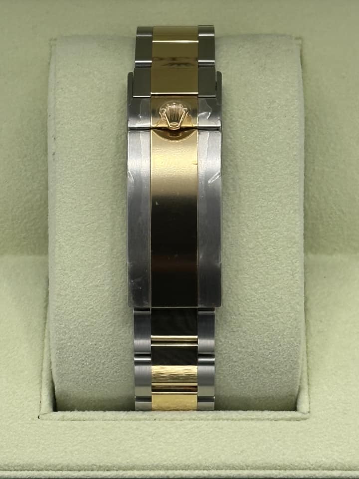 NEW OLD STOCK 2012 Rolex Submariner 116613LB RARE FLAT BLUE DIAL - MyWatchLLC