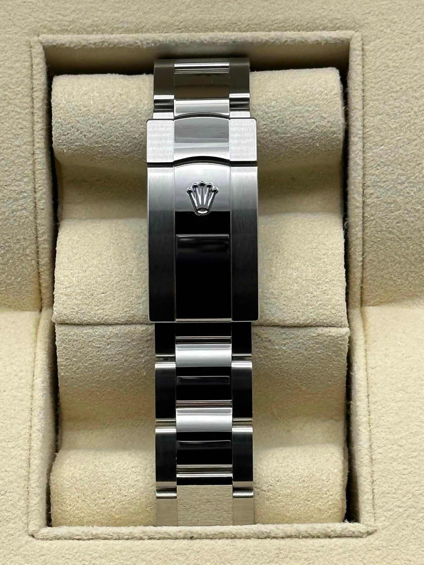 2022 Rolex Datejust 41mm 126300  Stainless Steel Mint Dial Oyster - MyWatchLLC