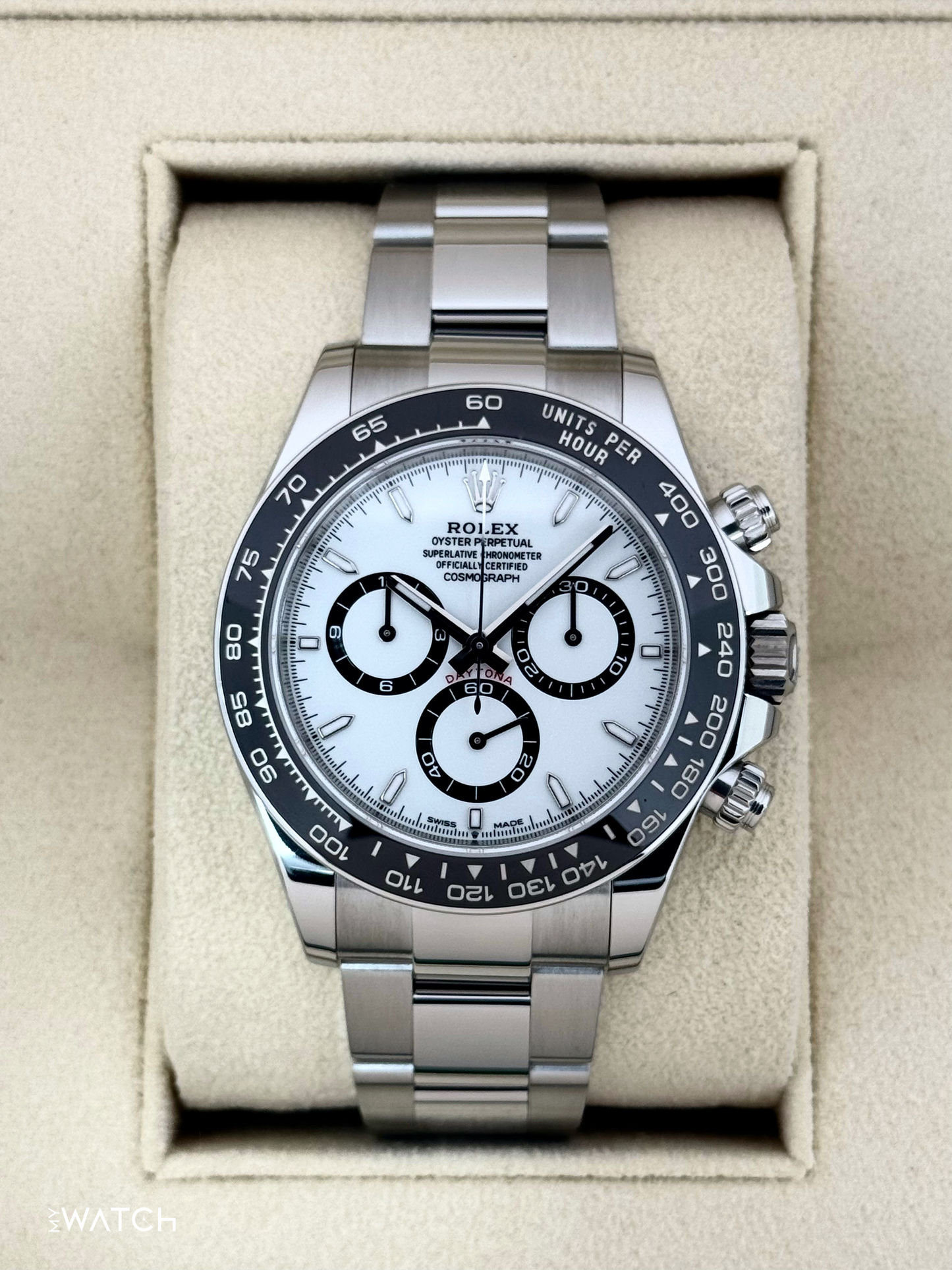 2023 Rolex Daytona 40mm 126500LN Stainless Steel Panda Dial - MyWatchLLC