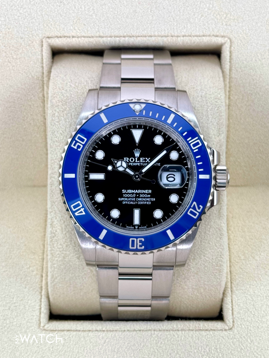 2024 Rolex Submariner “Cookie Monster â€?41mm 126619LB White Gold Blue Dial - MyWatchLLC