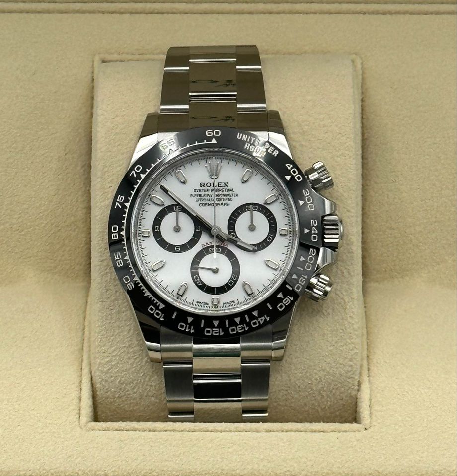 NEW 2023 Rolex Daytona Stainless Steel Panda Dial - MyWatchLLC