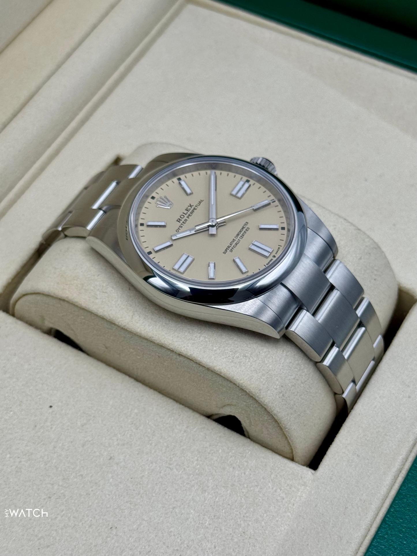 2025 Rolex Oyster Perpetual 41mm 134300 Beige Dial