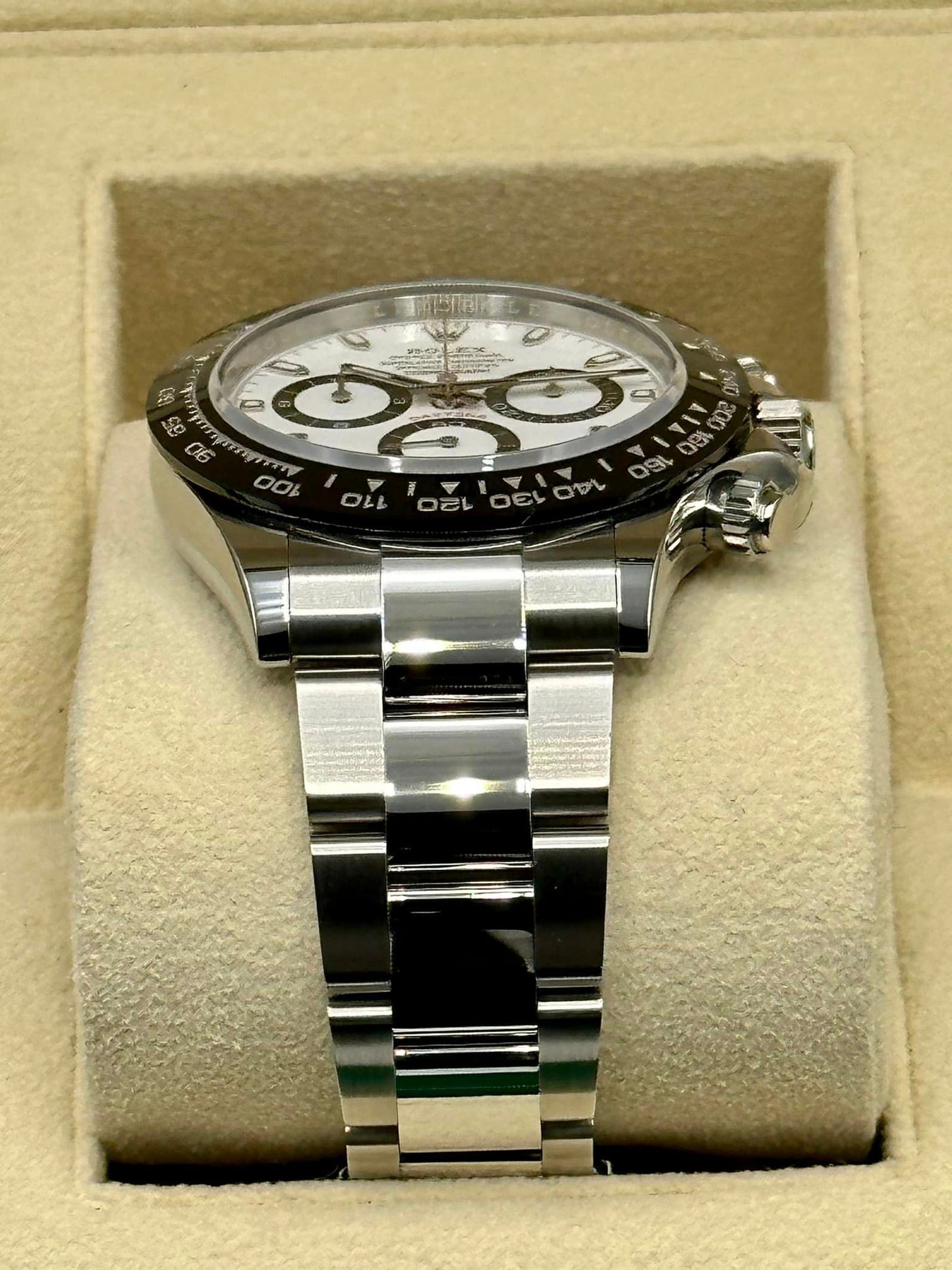 2023 Rolex Daytona 116500LN Stainless Steel White Panda Index Dial - MyWatchLLC