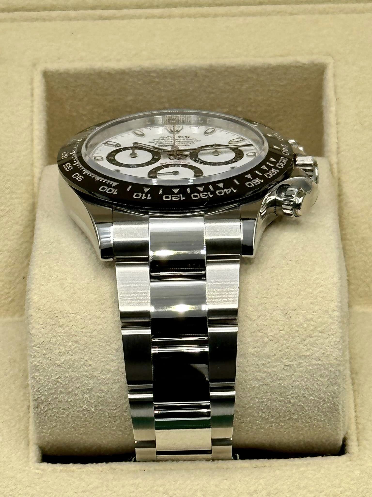 2023 Rolex Daytona 116500LN Stainless Steel White Panda Index Dial - MyWatchLLC