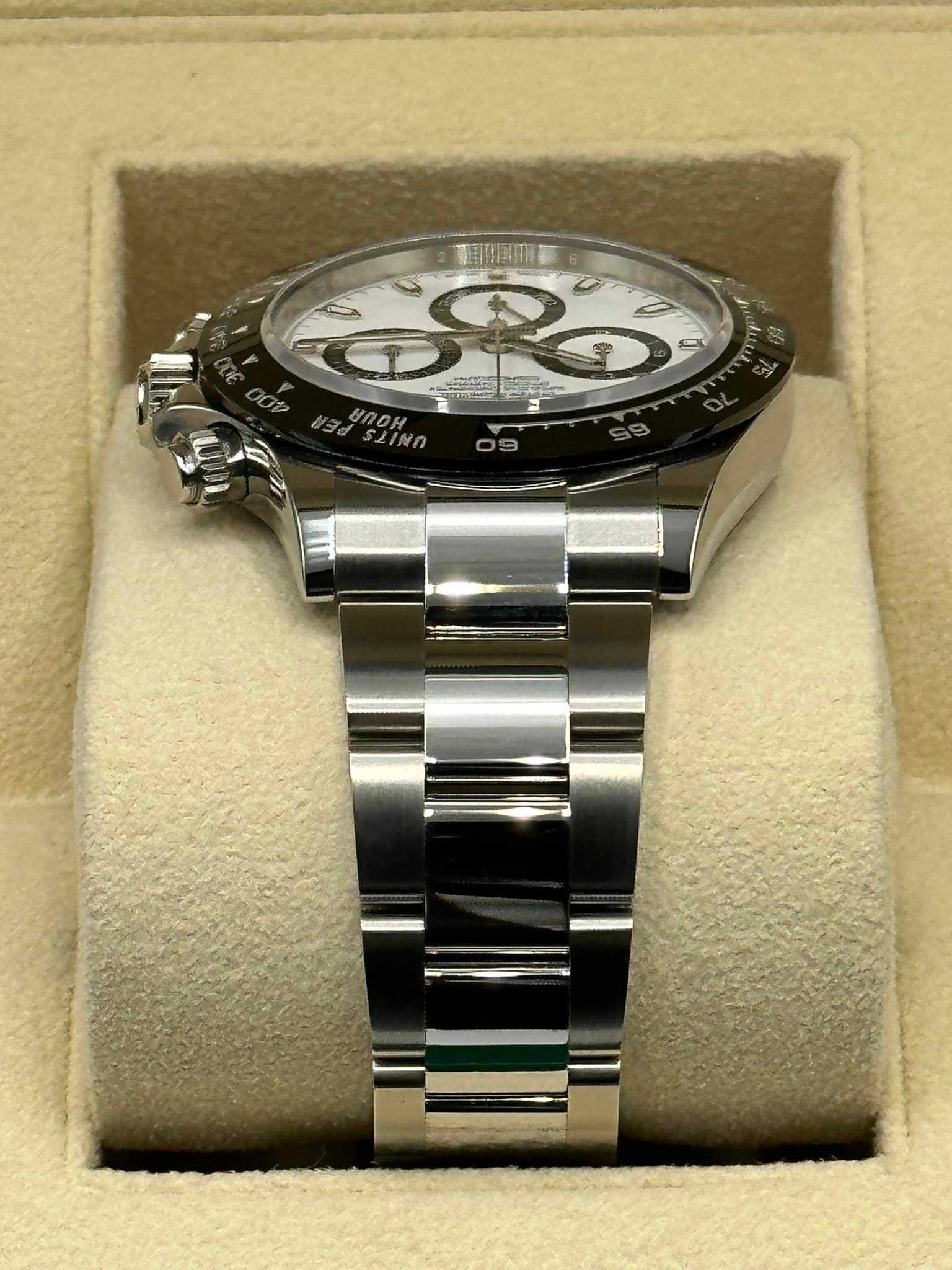 2023 Rolex Daytona 116500LN Stainless Steel White Panda Index Dial - MyWatchLLC