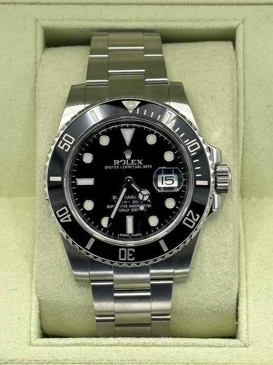 2012 Rolex Submariner Date 40mm 116610 Stainless Steel Black Dial - MyWatchLLC