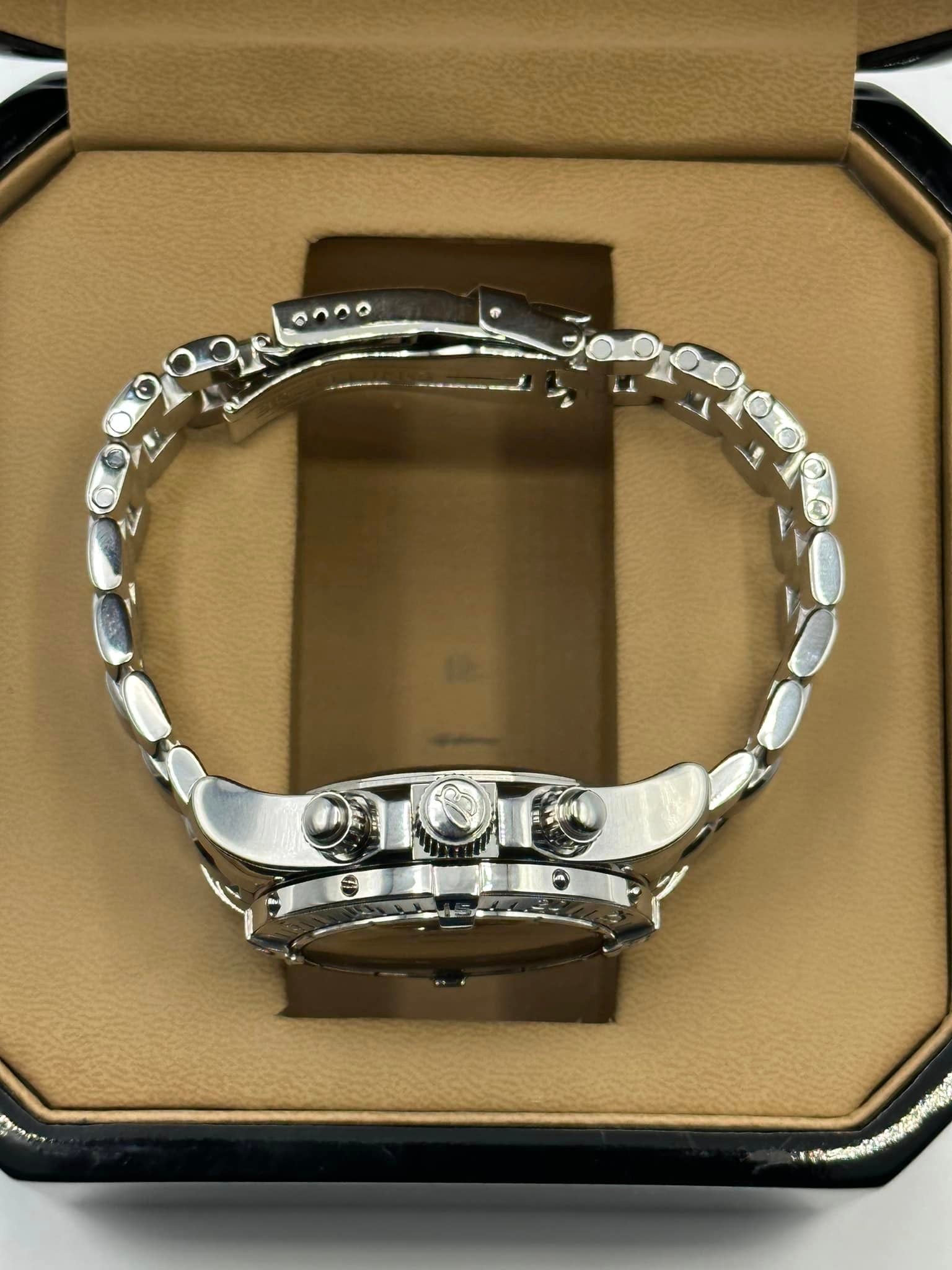 2004 Breitling Superocean Chrono. II 42mm A13340 Stainless Steel Blue - MyWatchLLC