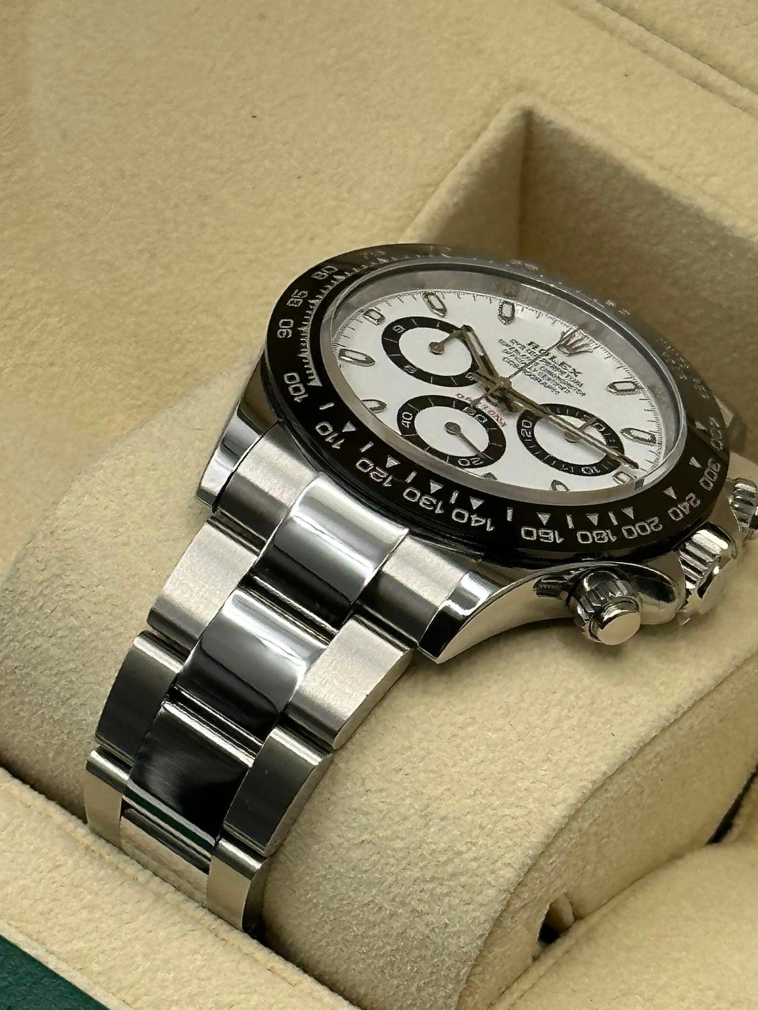 2023 Rolex Daytona 116500LN Stainless Steel White Panda Index Dial - MyWatchLLC